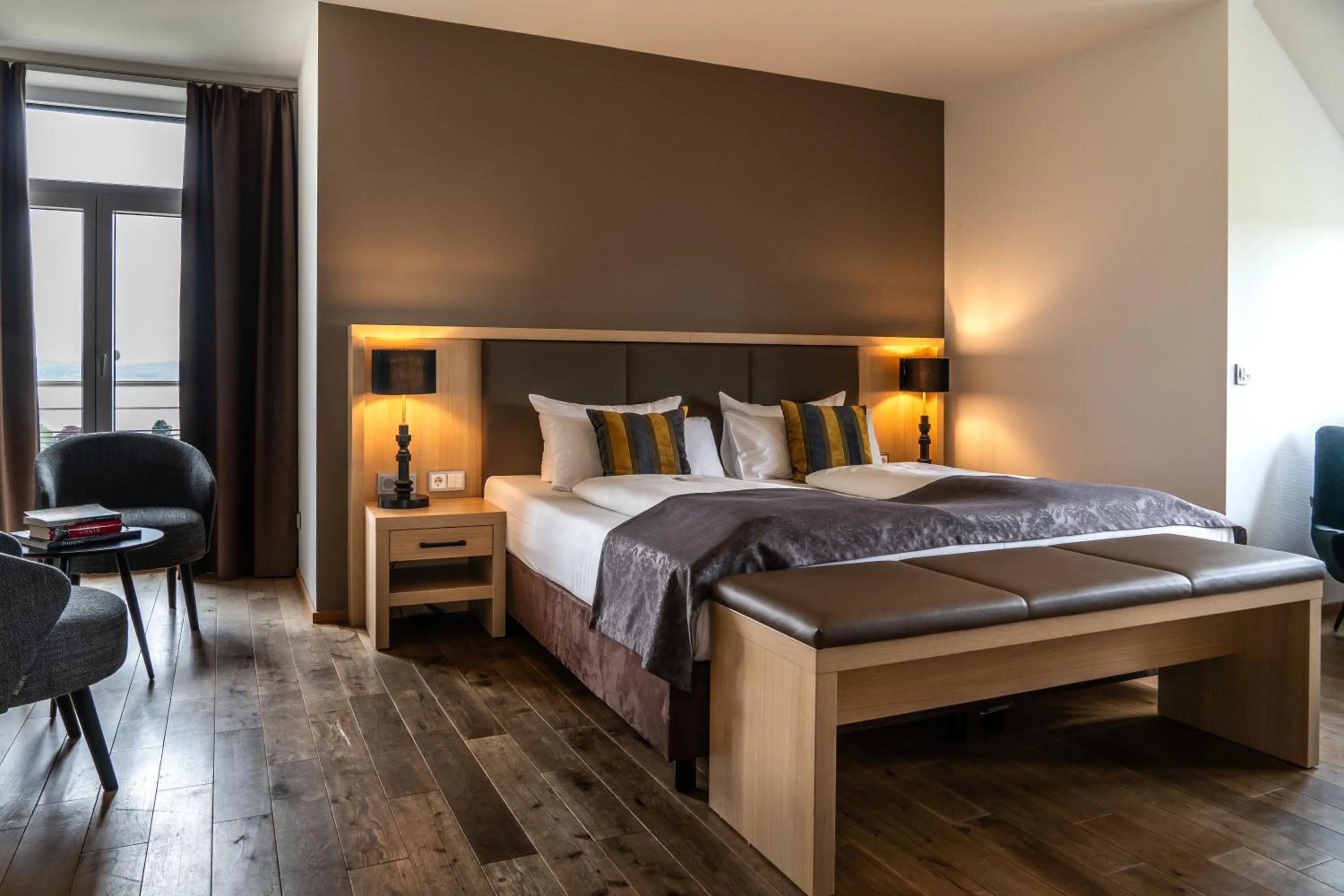 Bed in Bodensee-Hotel Sonnenhof