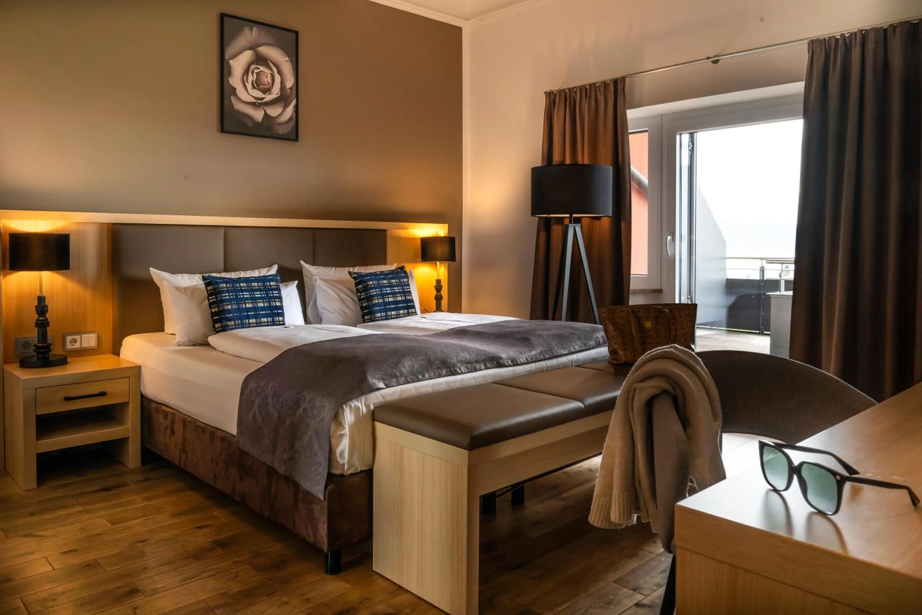 Photo of the whole room, Bed in Bodensee-Hotel Sonnenhof