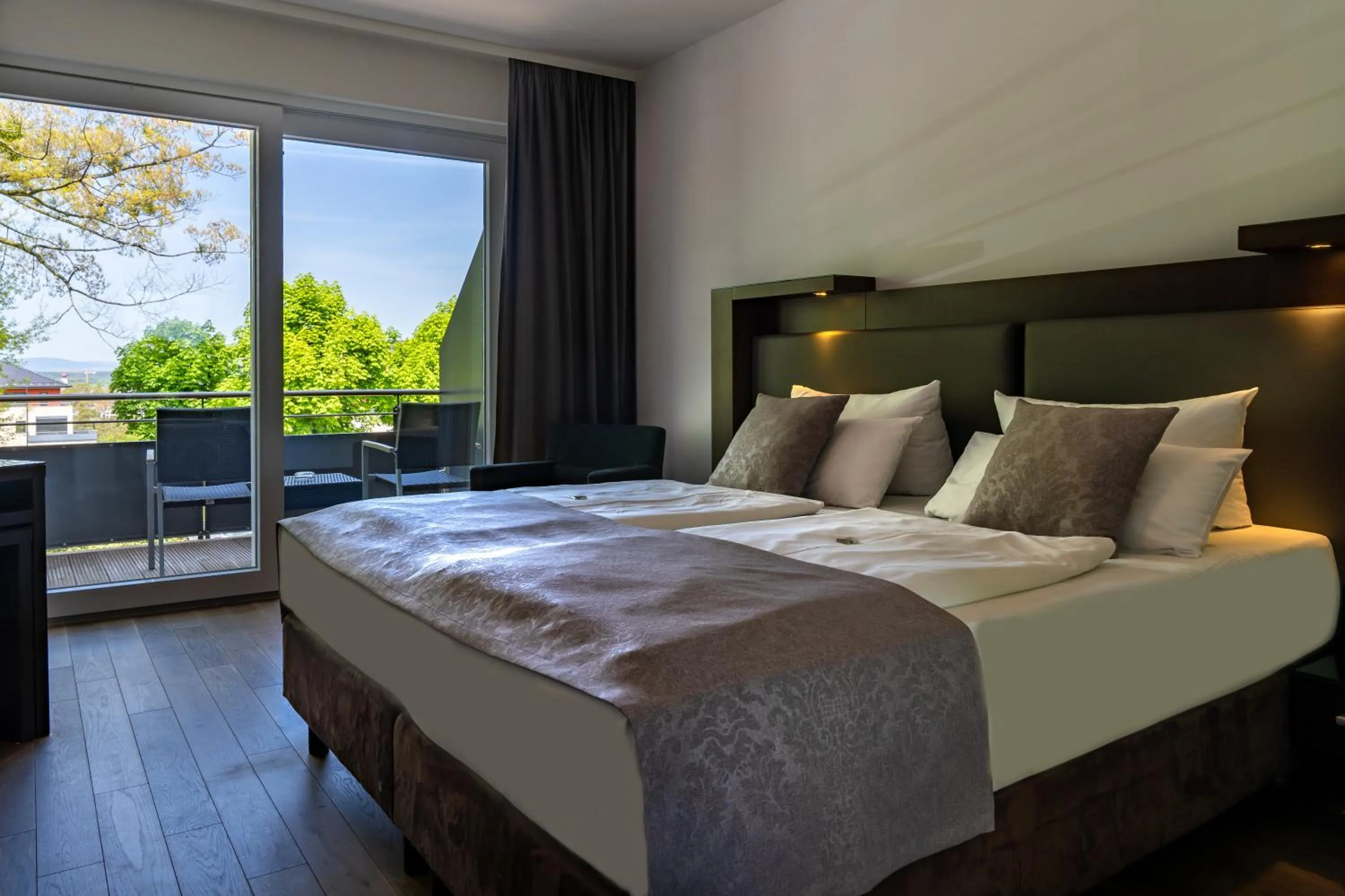 Bed in Bodensee-Hotel Sonnenhof