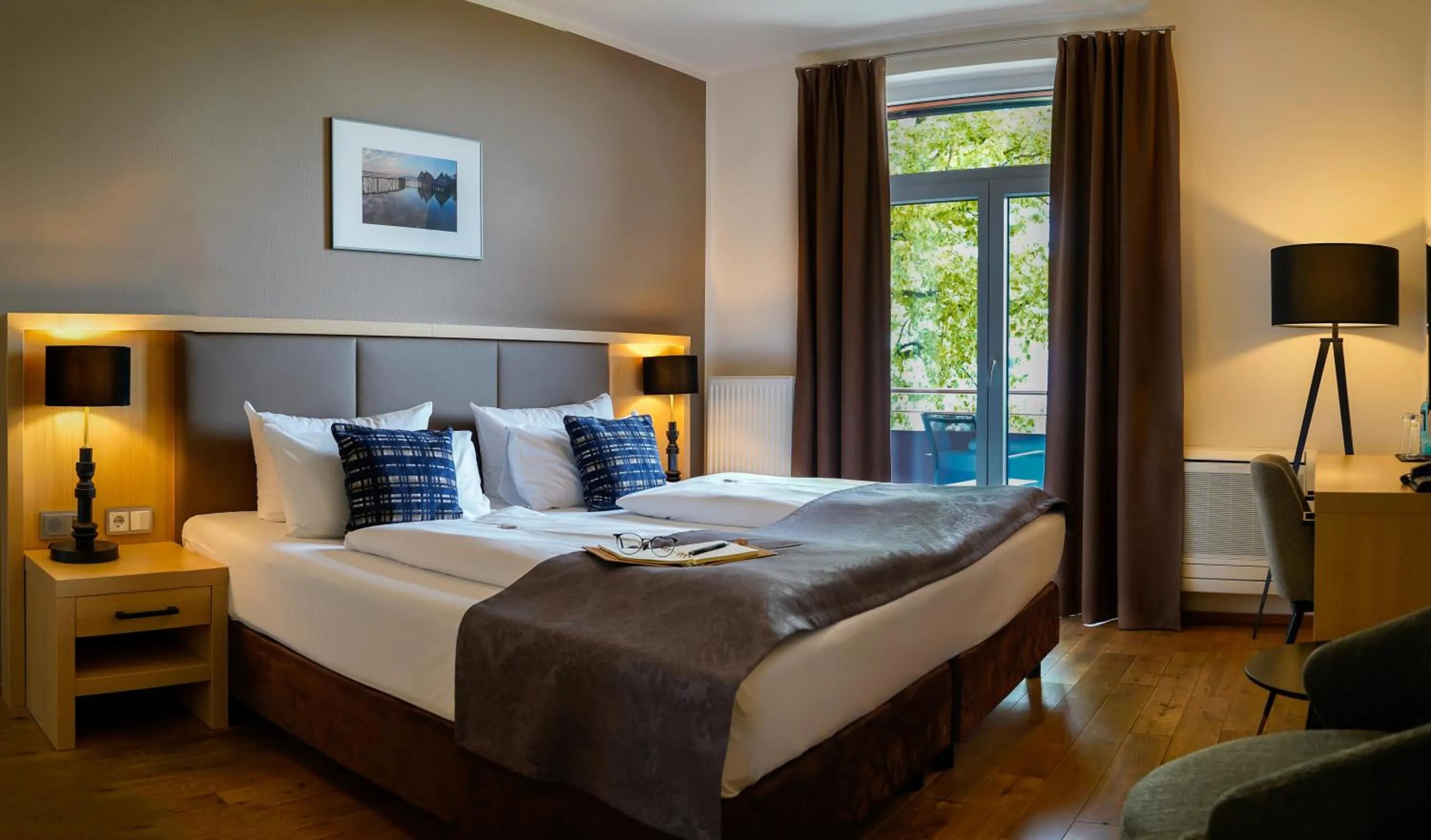 Bed in Bodensee-Hotel Sonnenhof