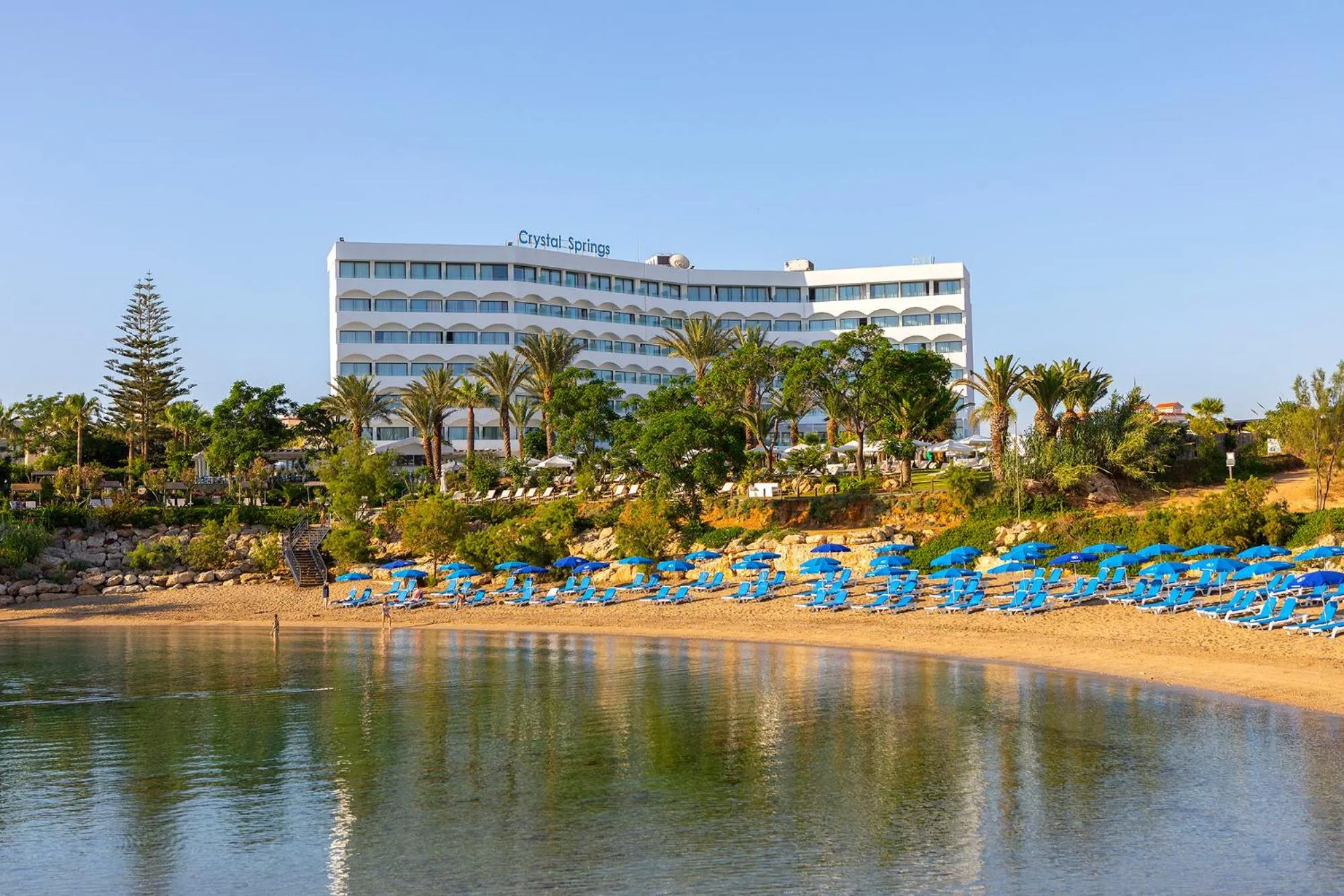 Natural landscape in Crystal Springs Beach Hotel