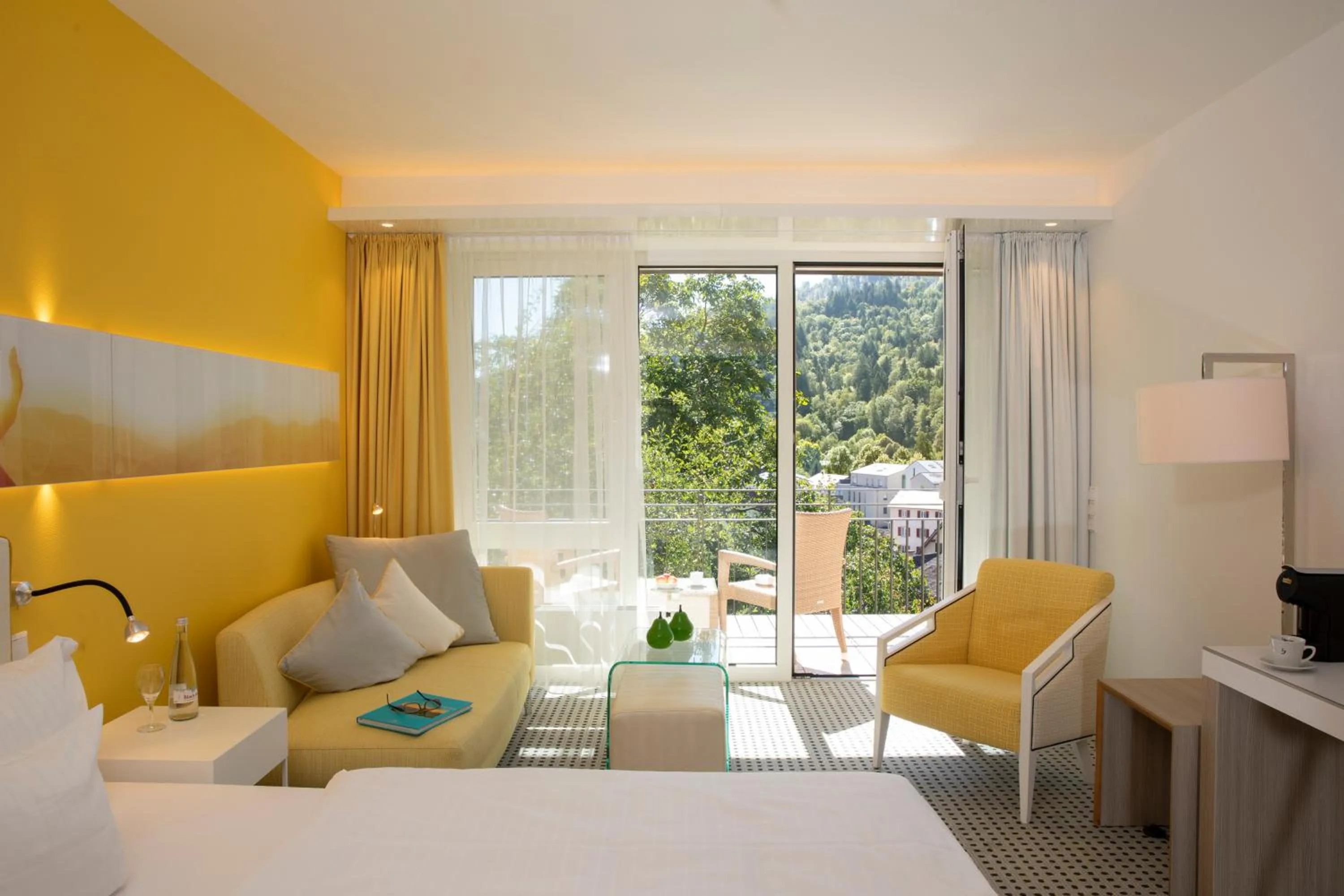 Bed in Sonnenhof Hotel & Spa