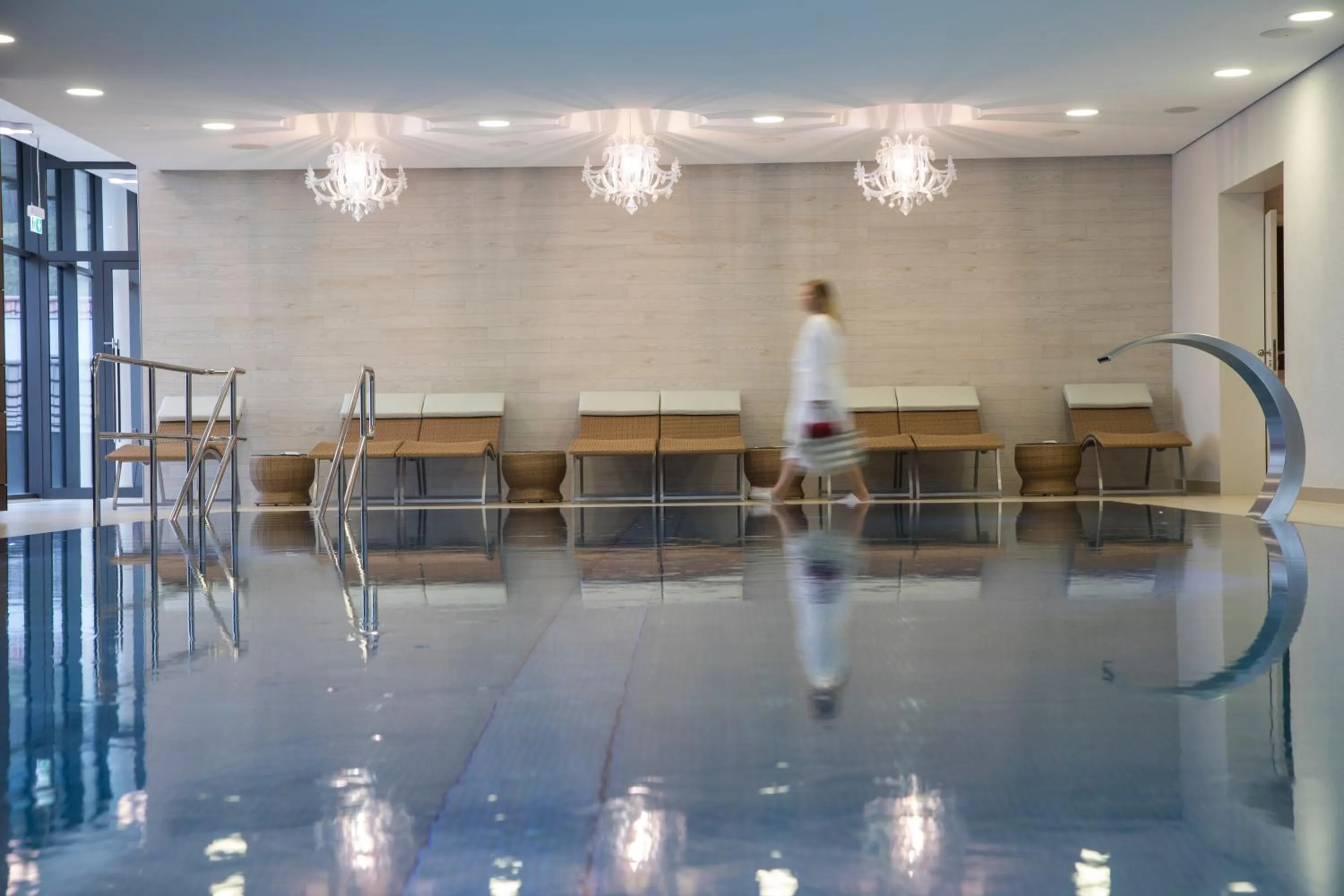 Swimming pool in Sonnenhof Hotel & Spa