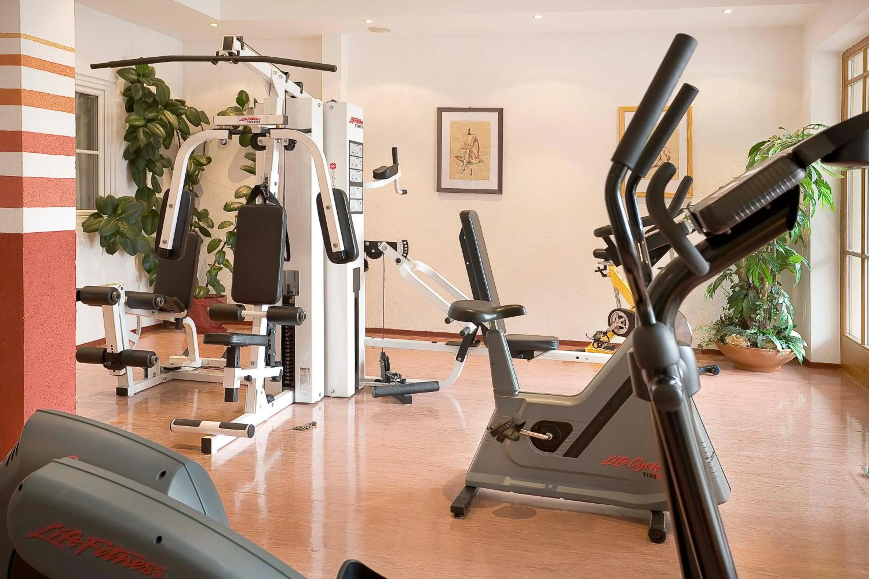 Fitness centre/facilities in Hotel Gasteigerhof