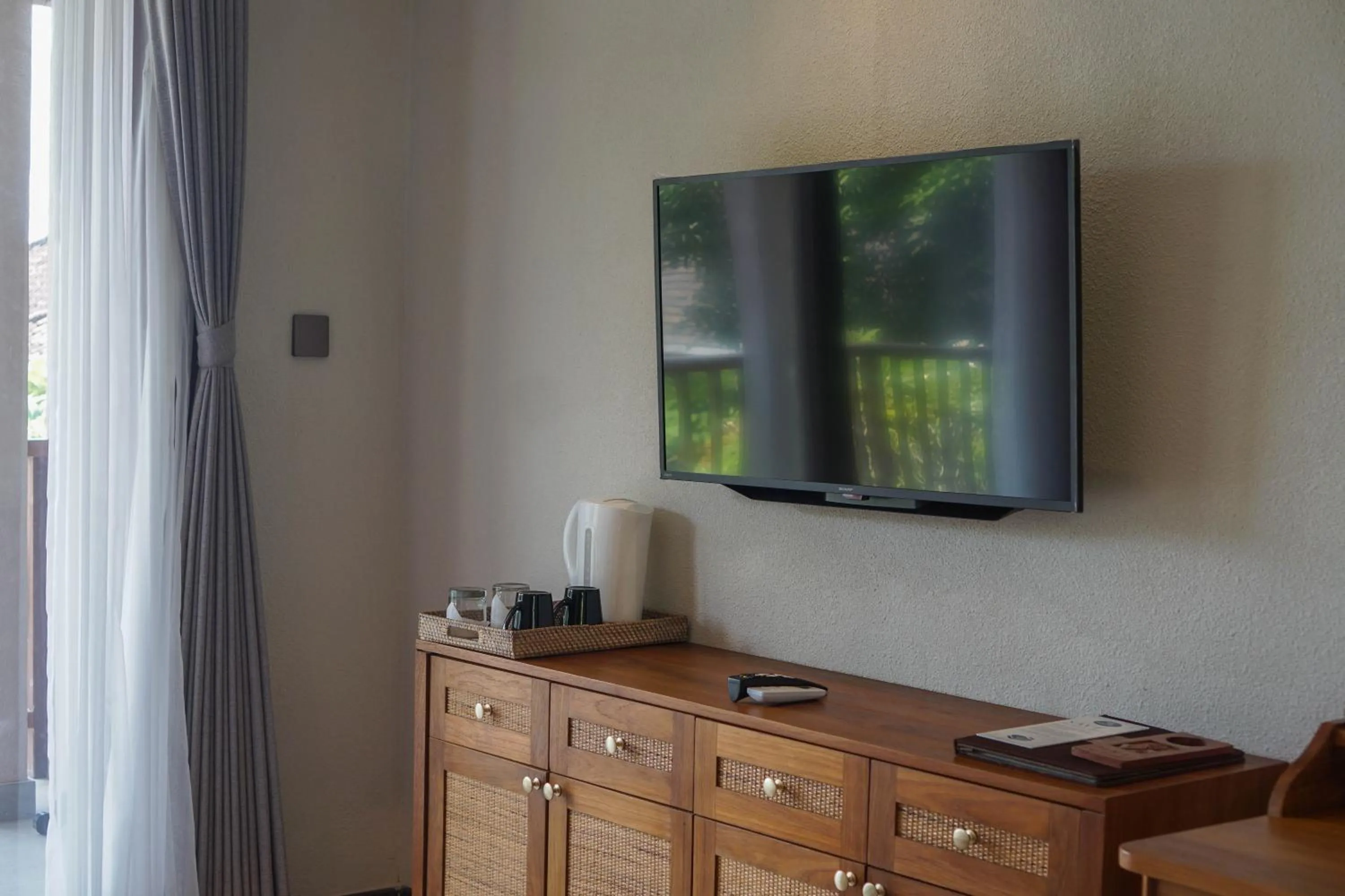 TV and multimedia in Ubud Aura Retreat