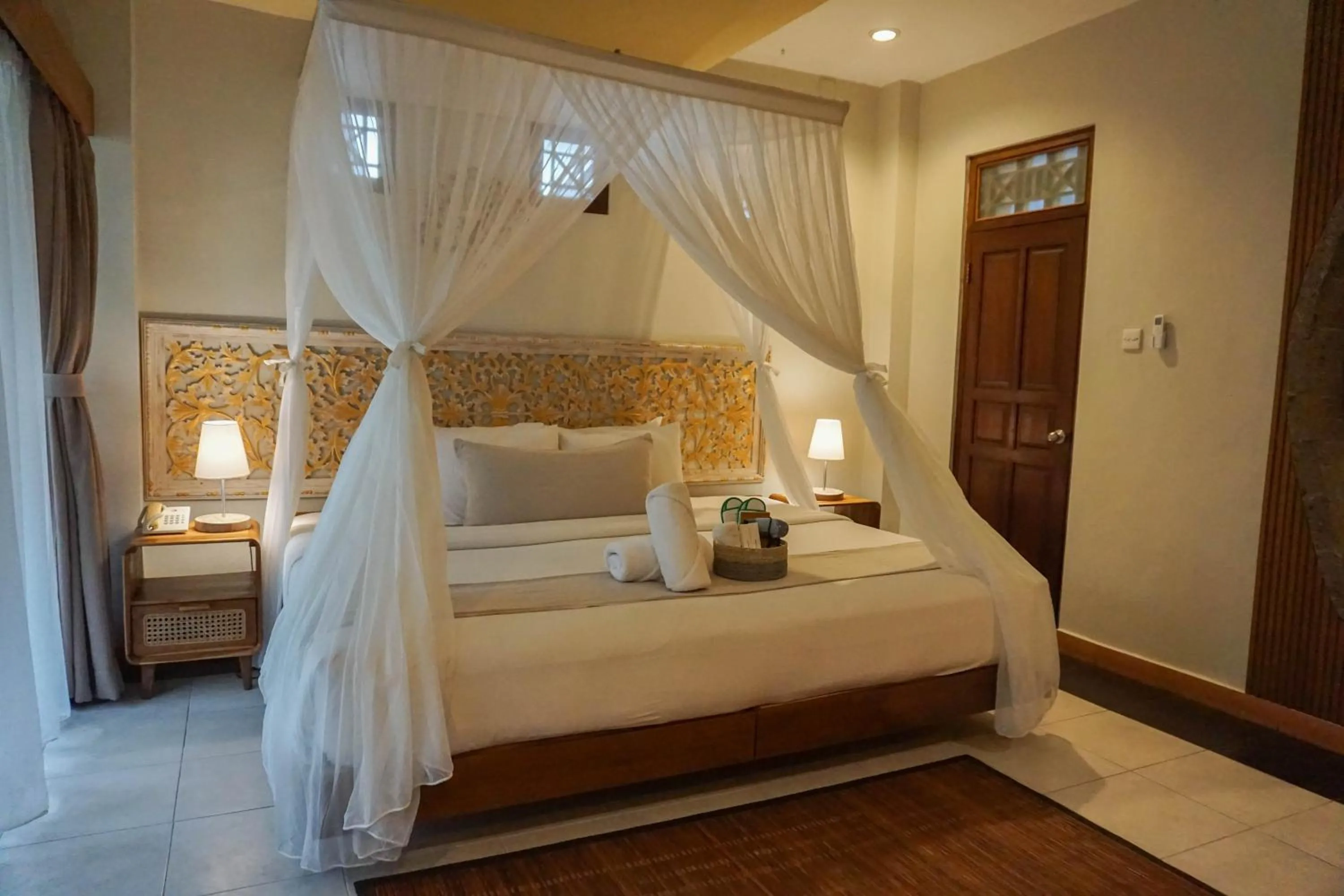 Bedroom, Bed in Ubud Aura Retreat