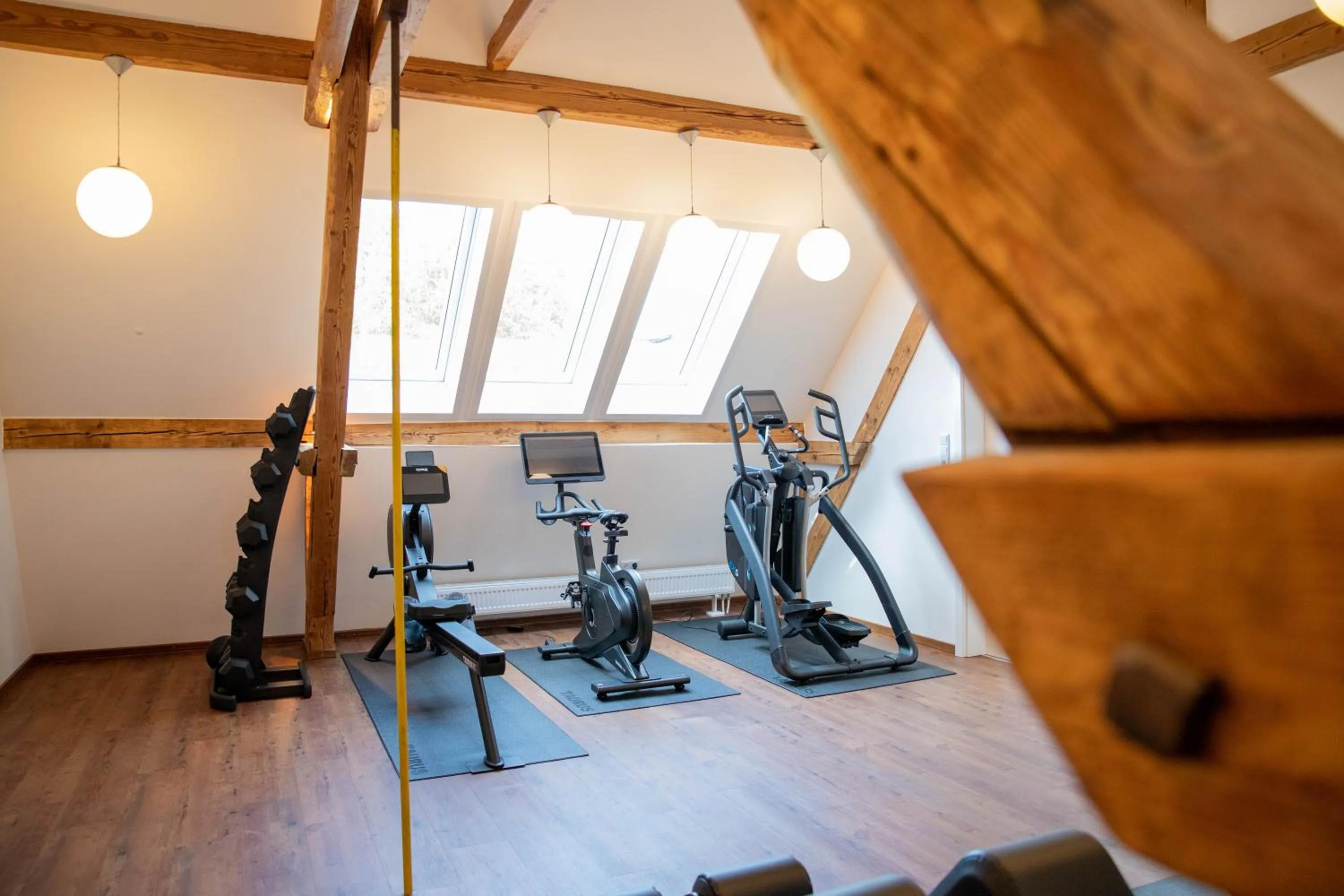 Fitness centre/facilities in Hotel zur Isar