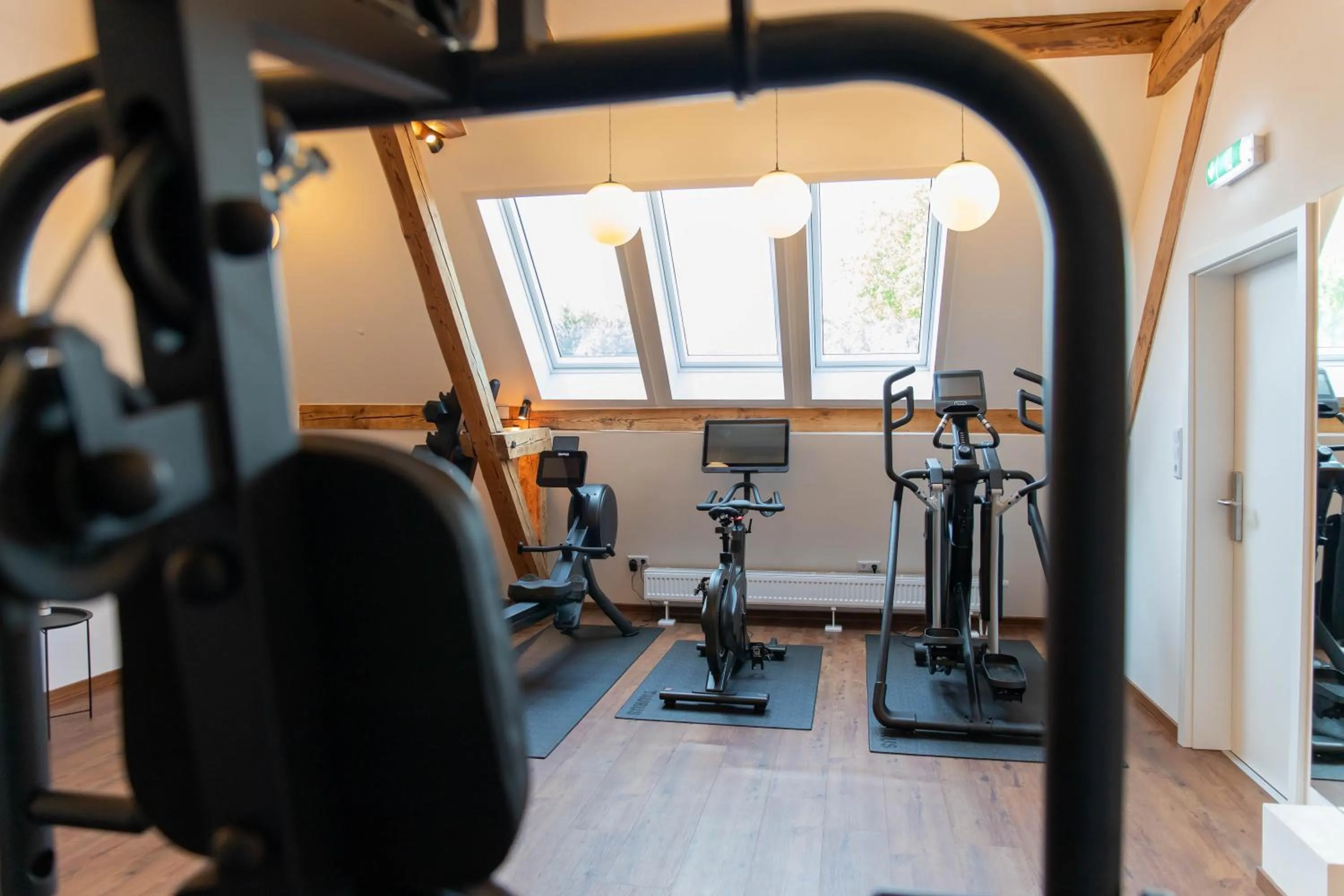 Fitness centre/facilities in Hotel zur Isar