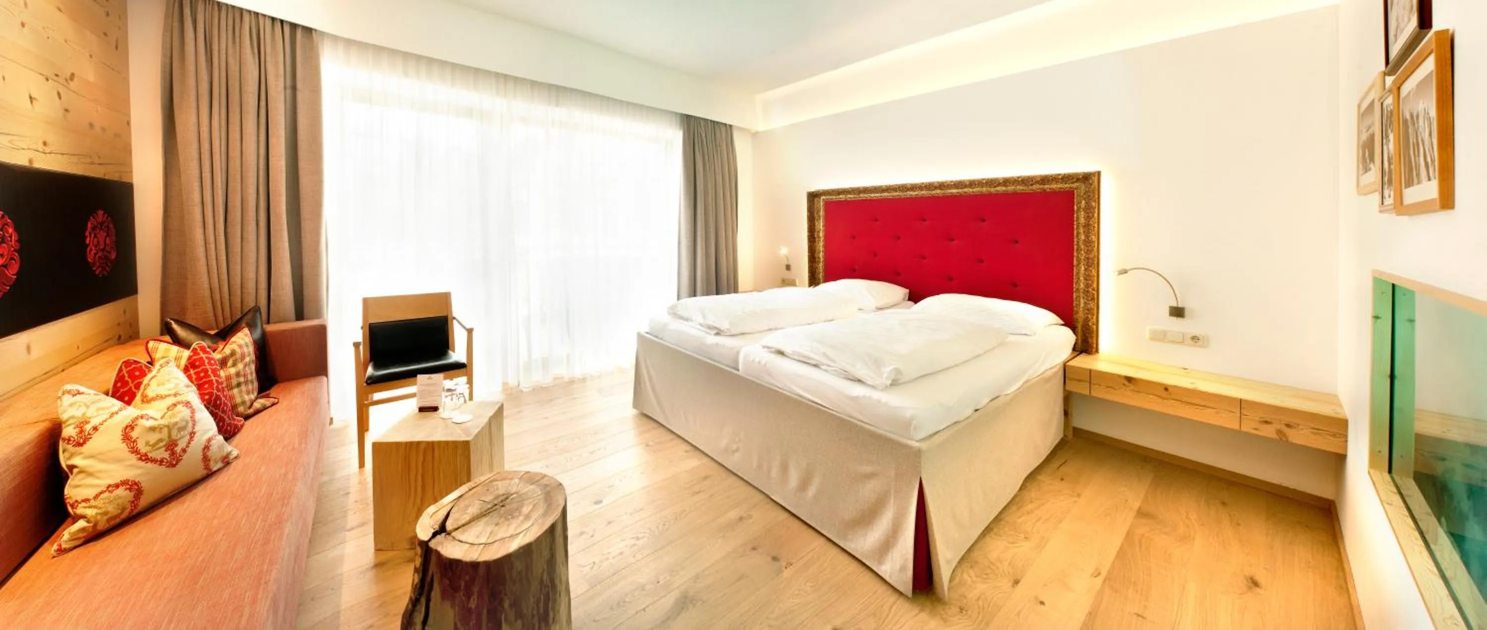 Bed in Lifestyle Hotel eder