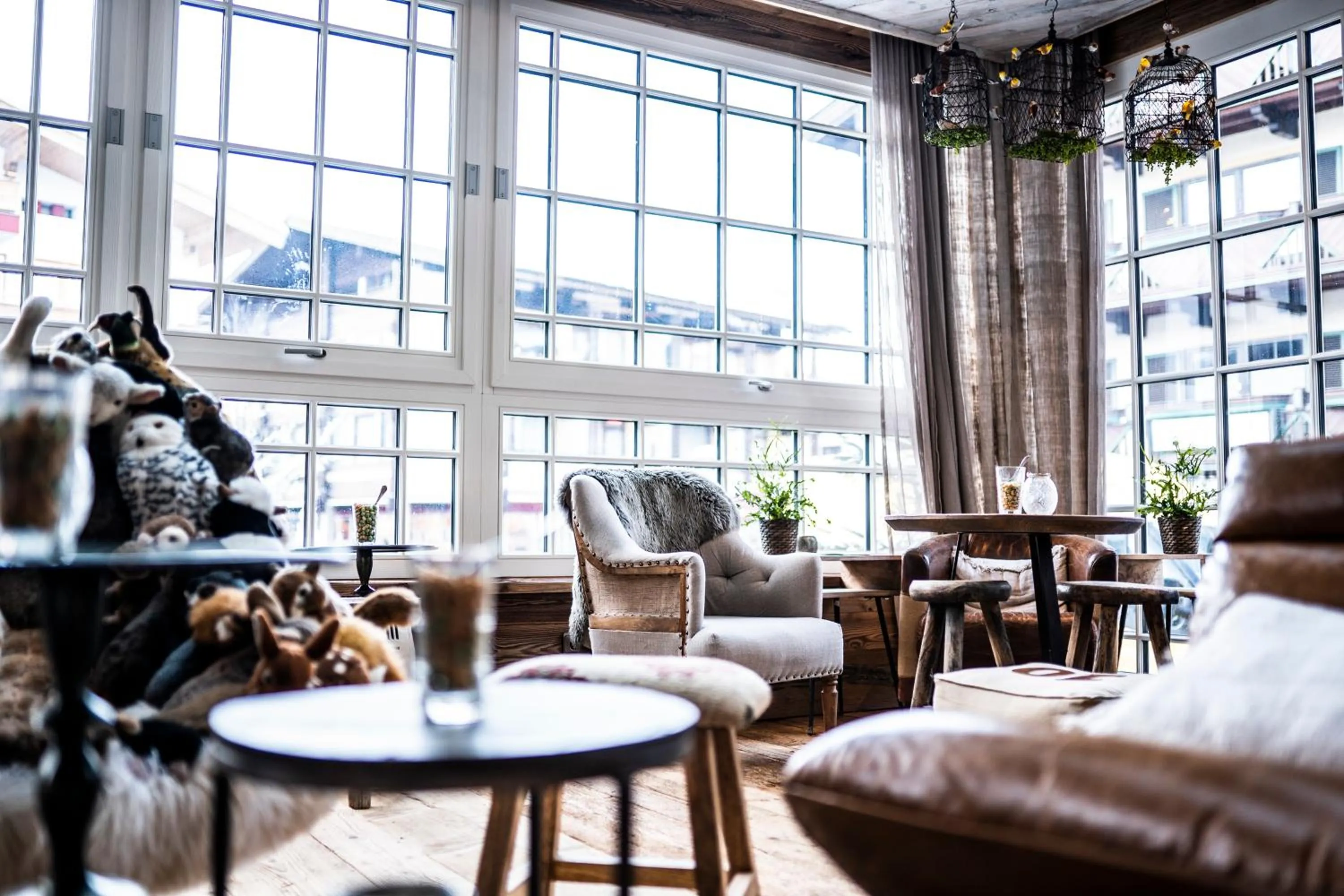 Living room in Lifestyle Hotel eder