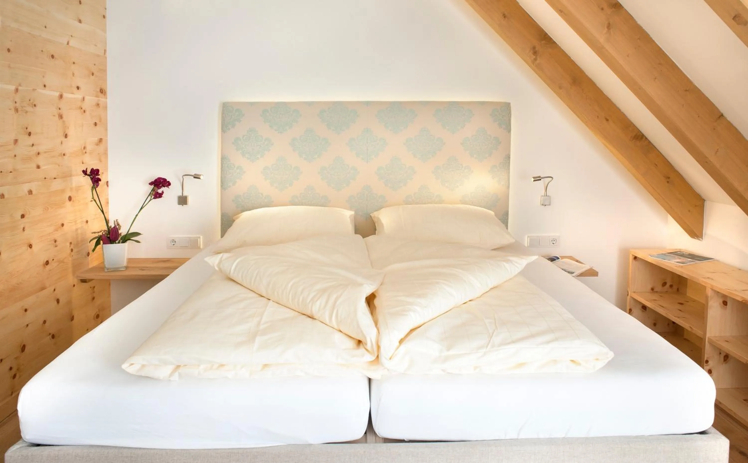 Bed in Lifestyle Hotel eder