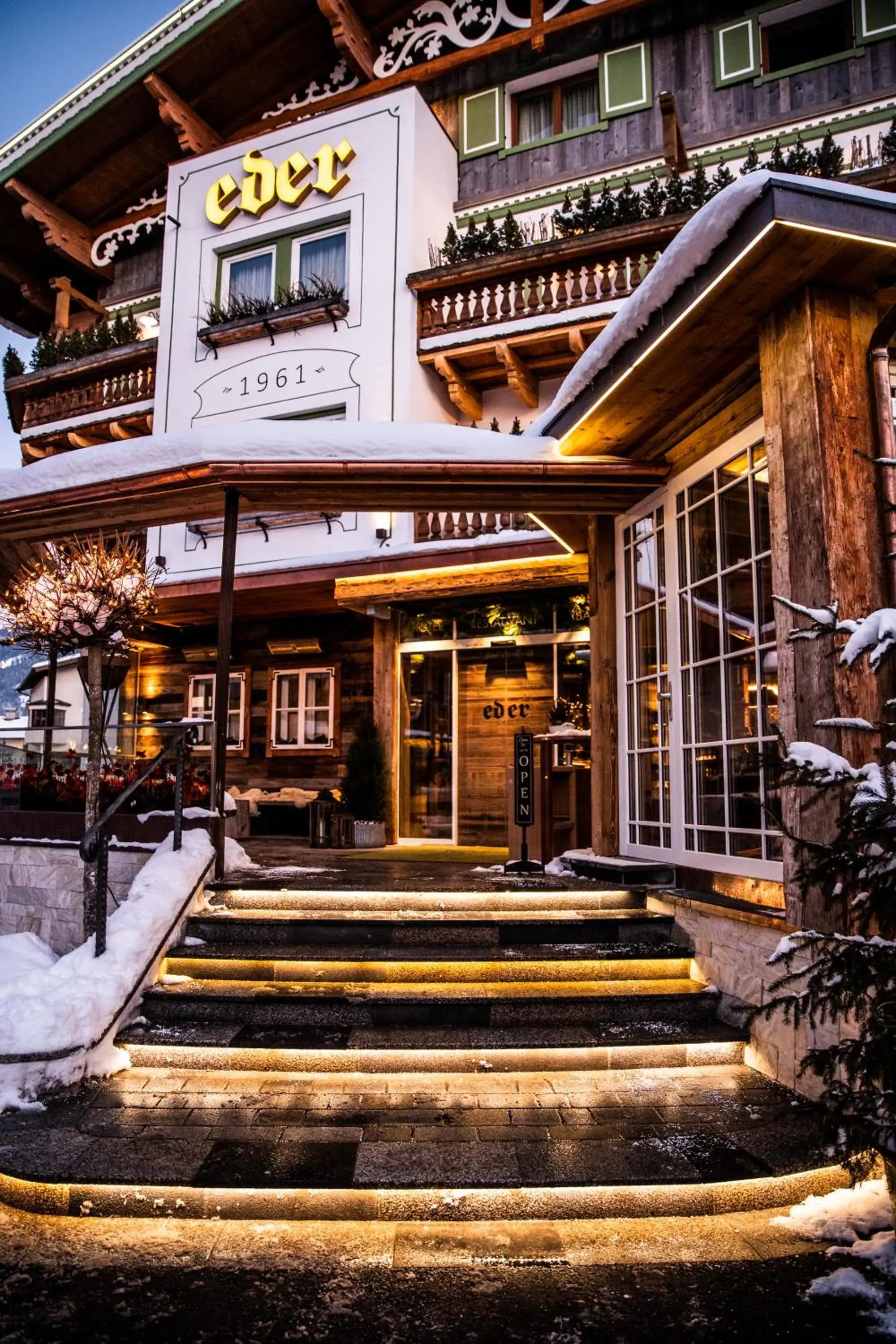 Property building in Lifestyle Hotel eder Property building in Lifestyle Hotel eder