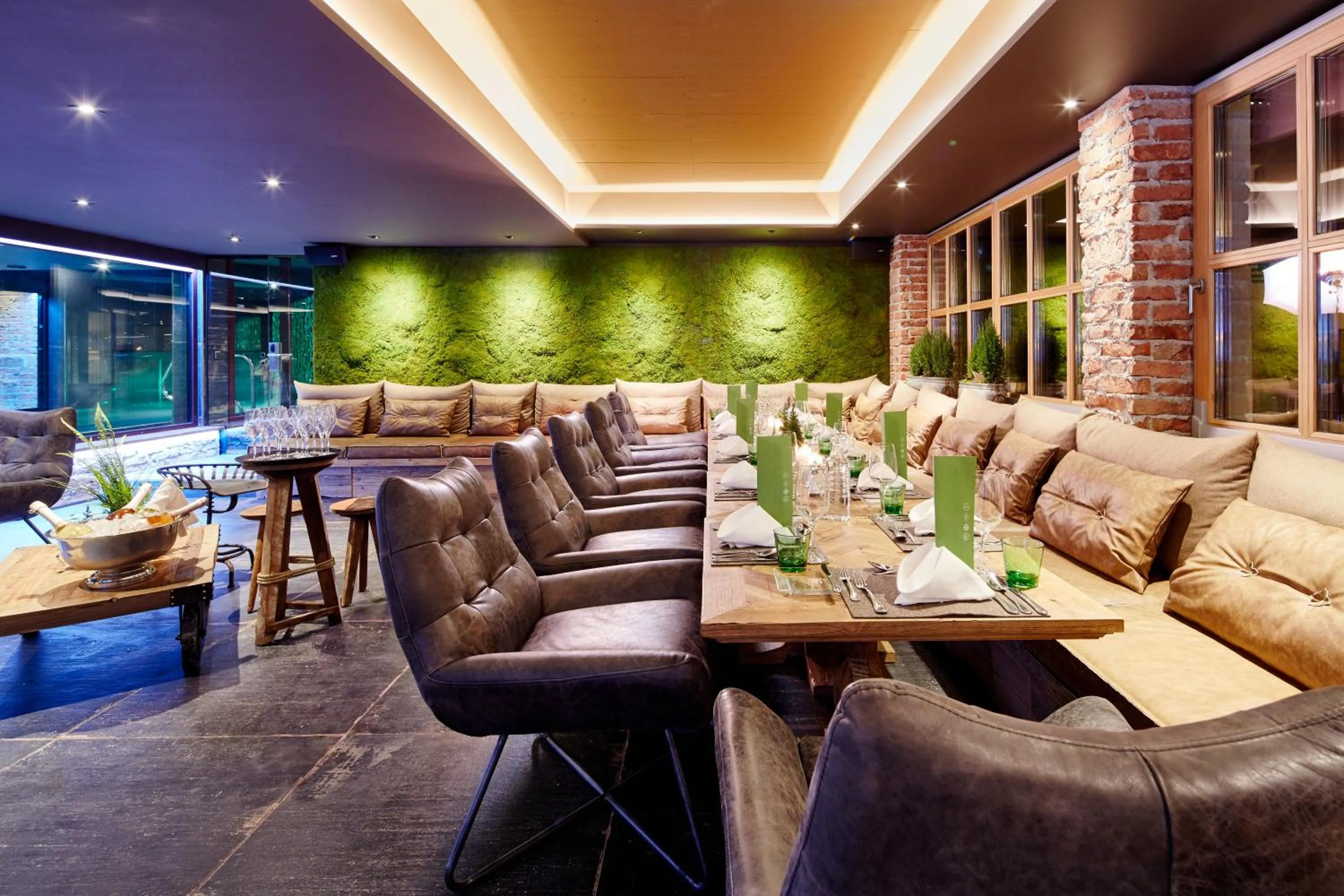 Dining area in Lifestyle Hotel eder