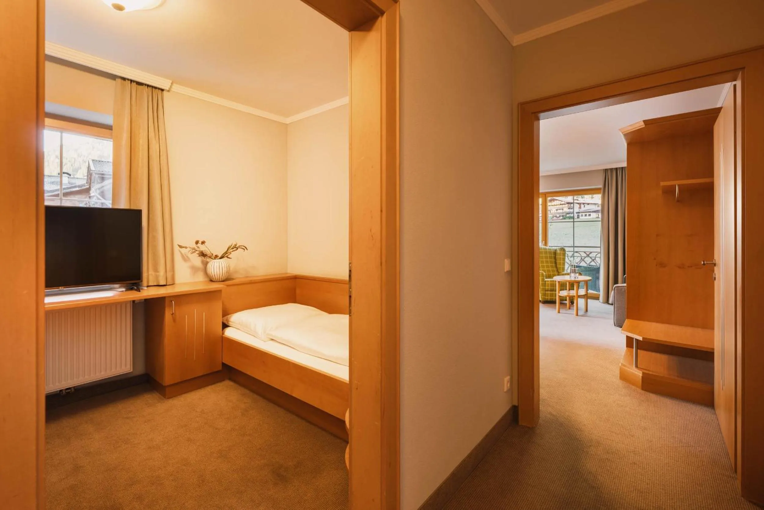 Bed in Familotel Kindl