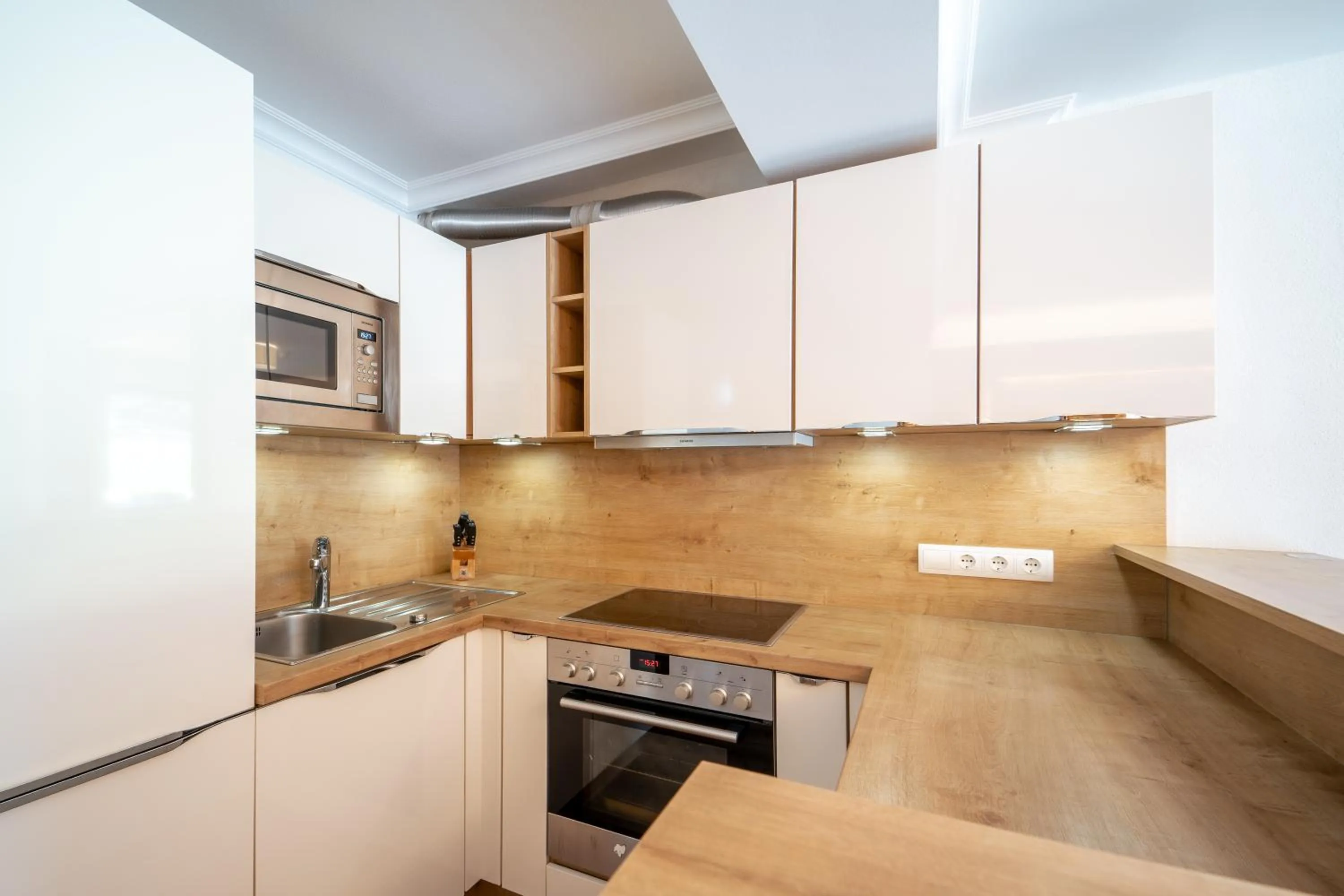 Kitchen or kitchenette in Familotel Kindl