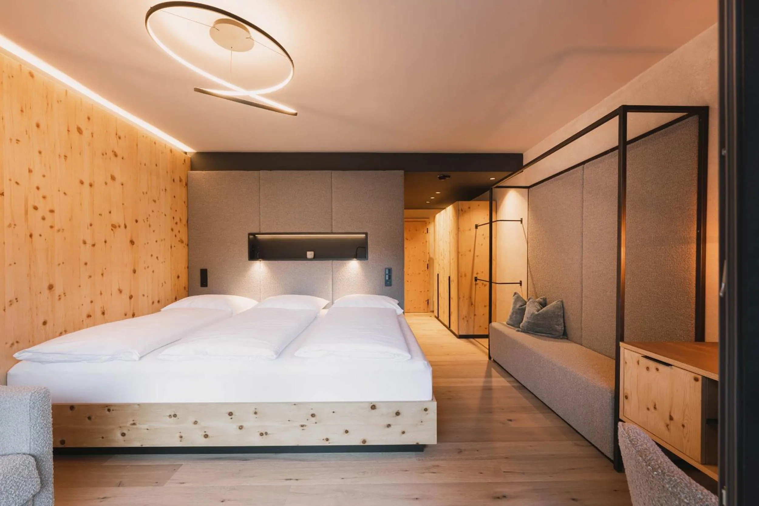 Bed in Familotel Kindl