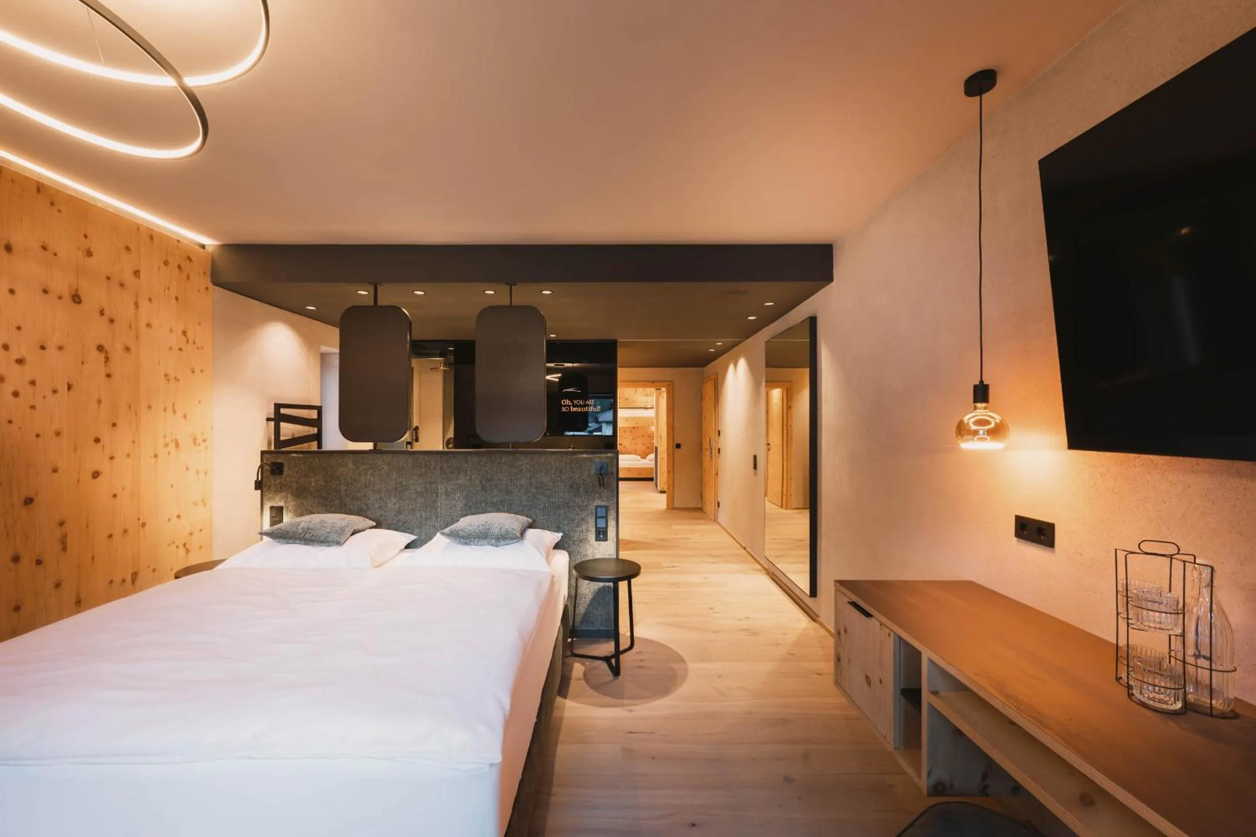 Bed in Familotel Kindl