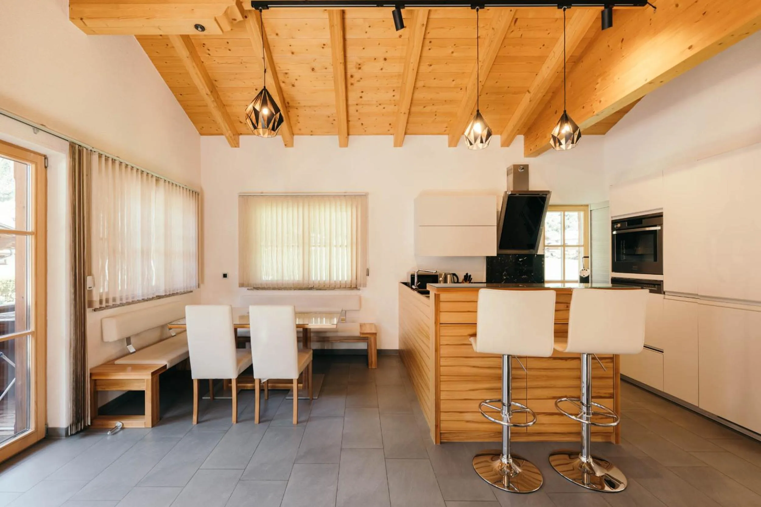 Kitchen or kitchenette in Familotel Kindl