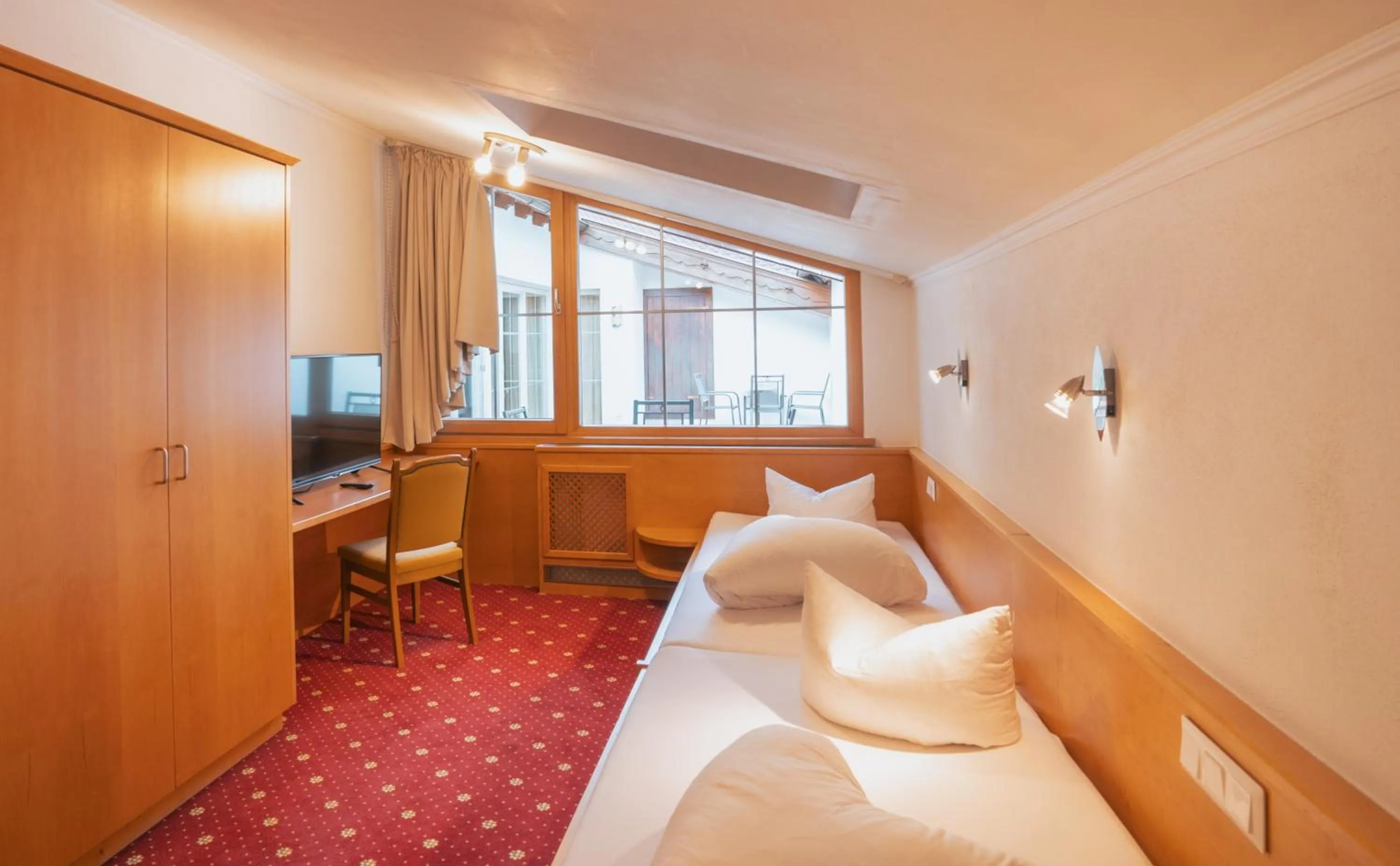 Bed in Familotel Kindl