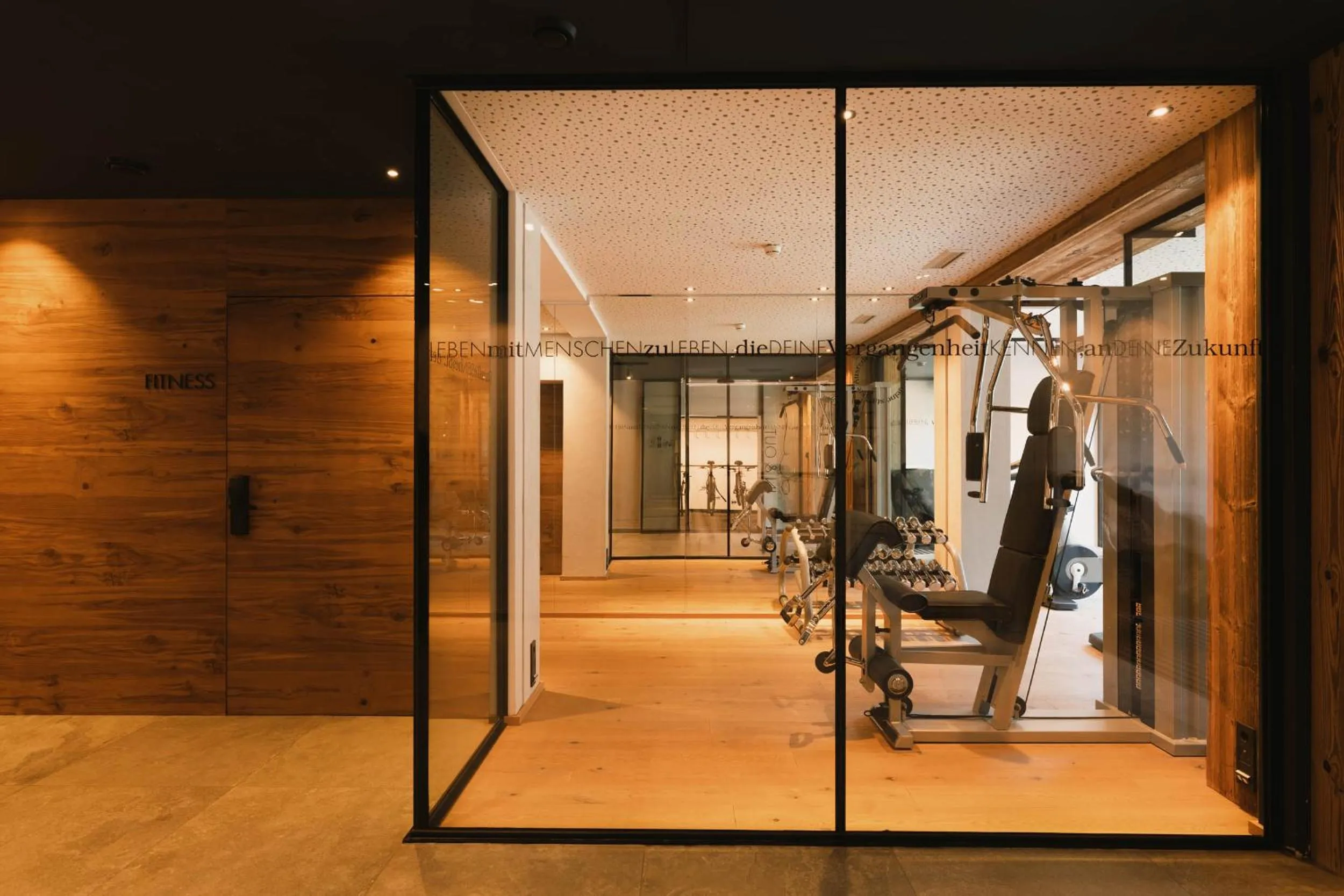 Fitness centre/facilities in Familotel Kindl