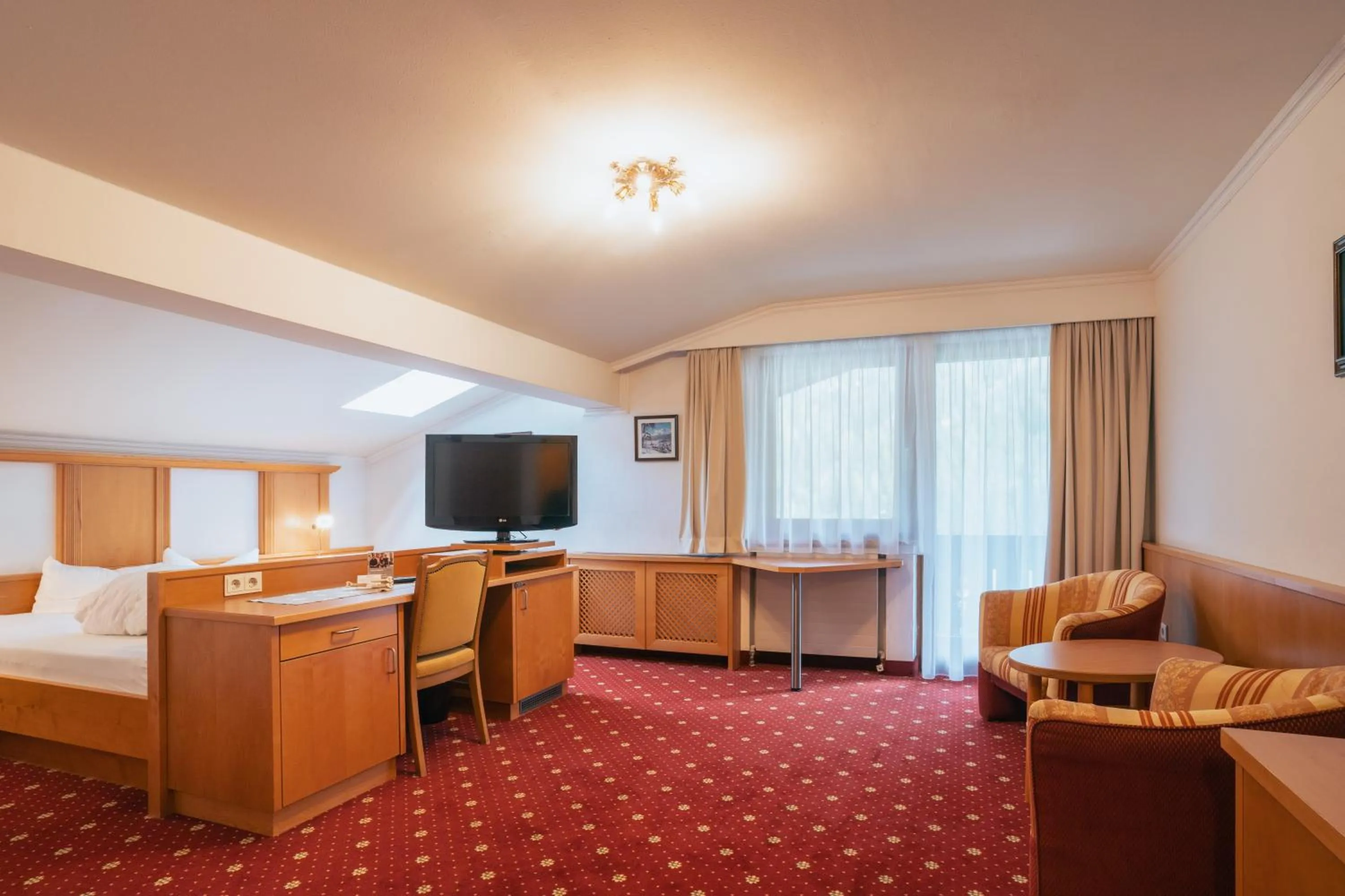 Bed in Familotel Kindl