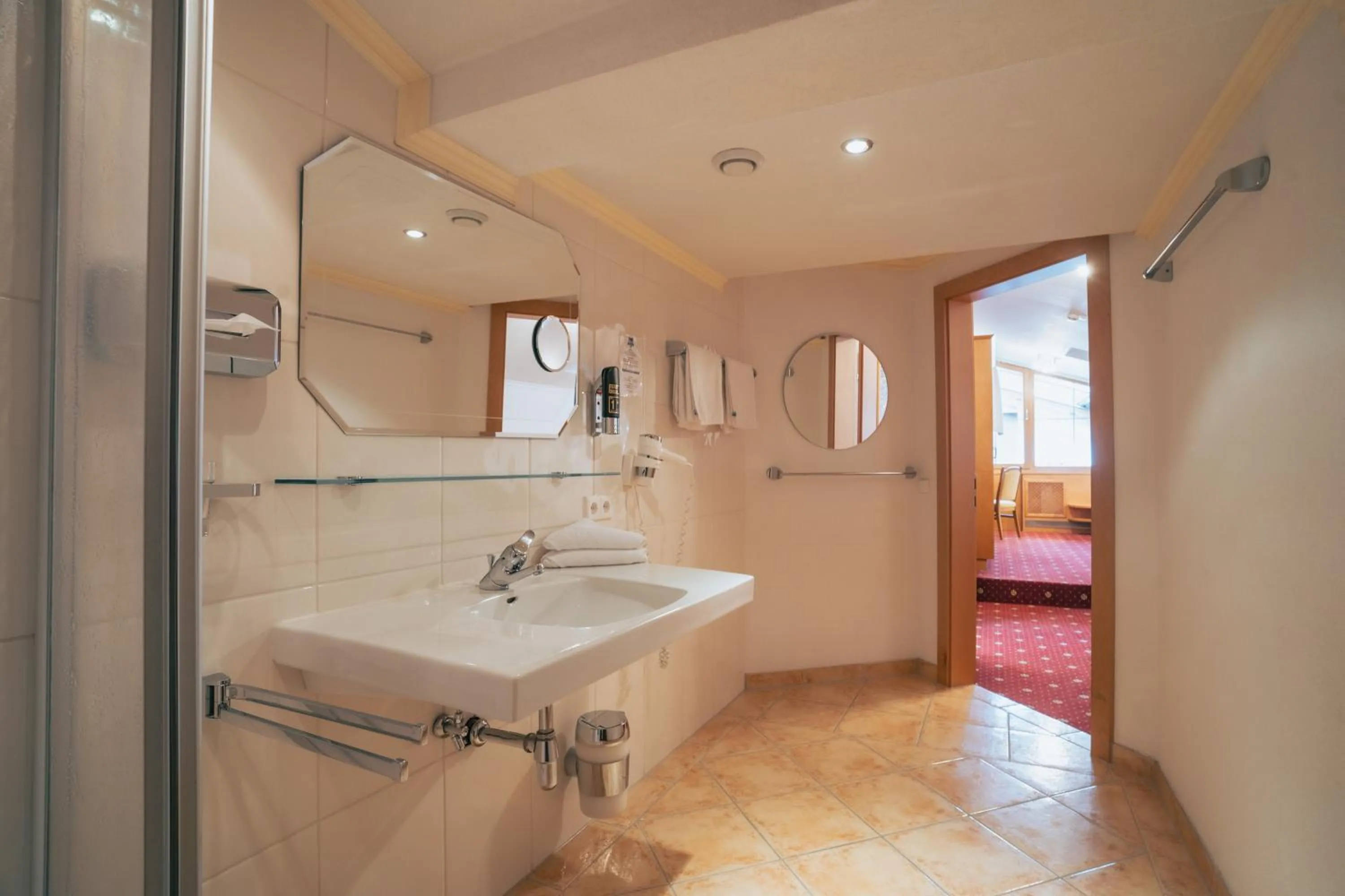 Bathroom in Familotel Kindl