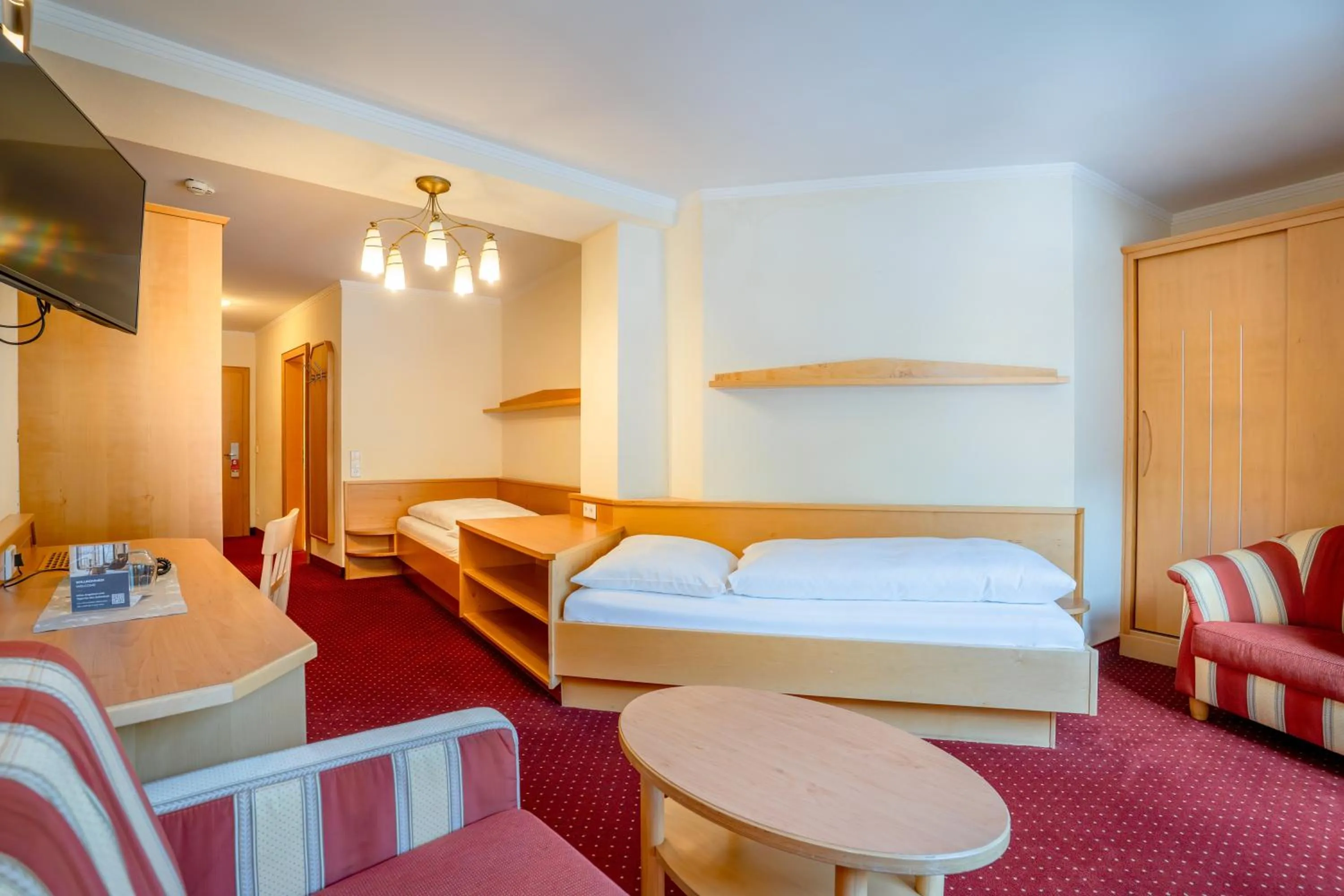 Bed in Familotel Kindl