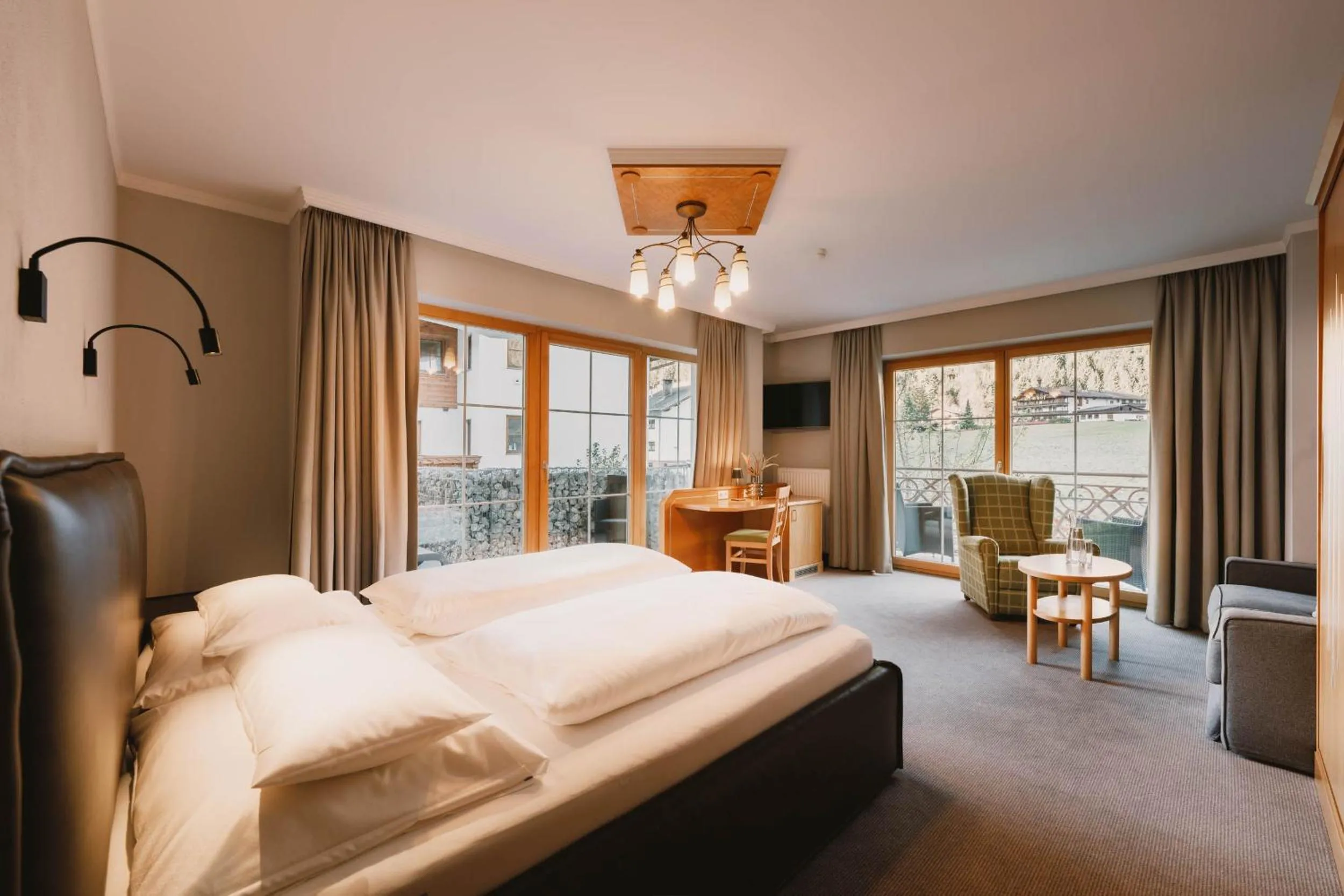 Bed in Familotel Kindl