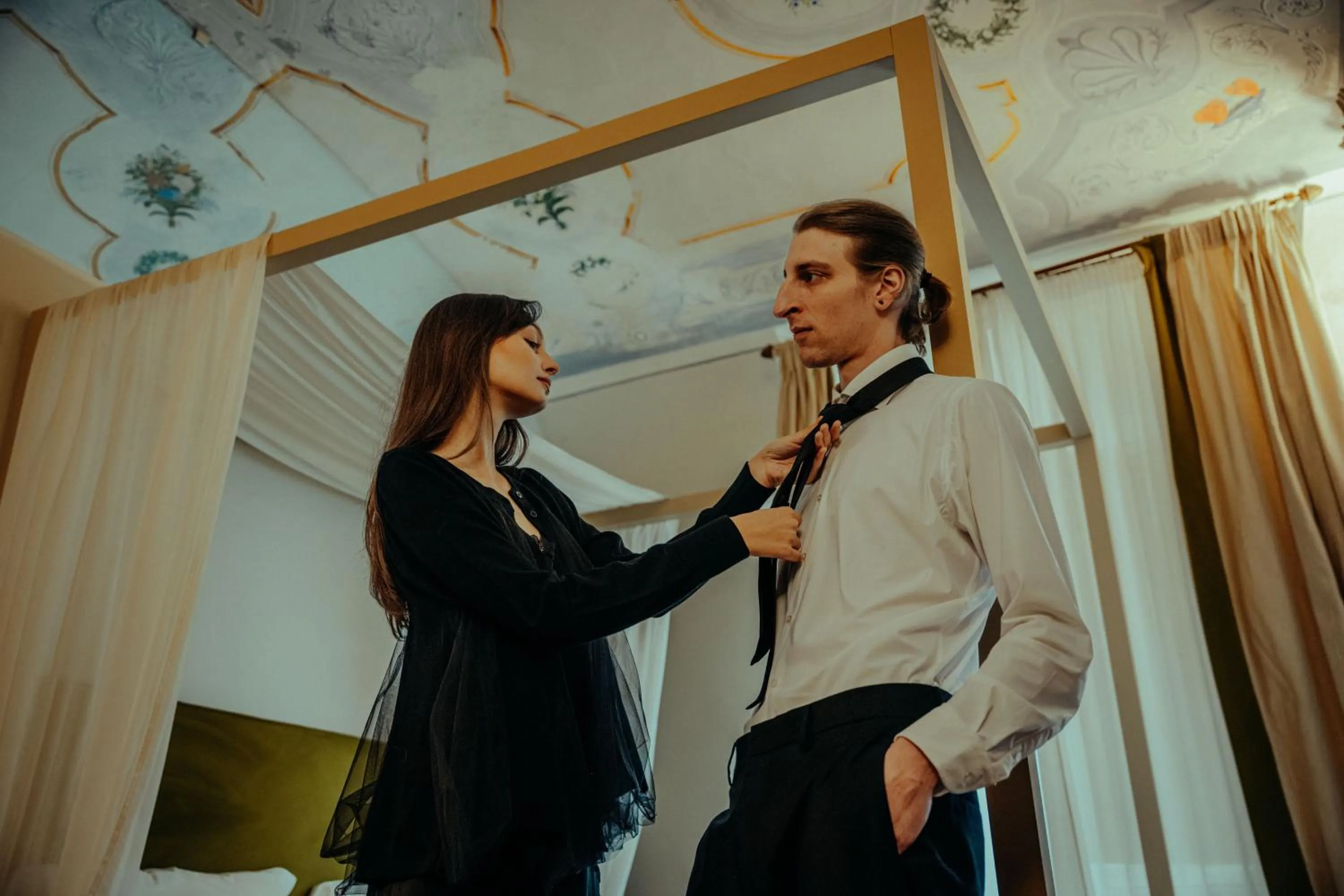 Bedroom in Palazzo Franceschini