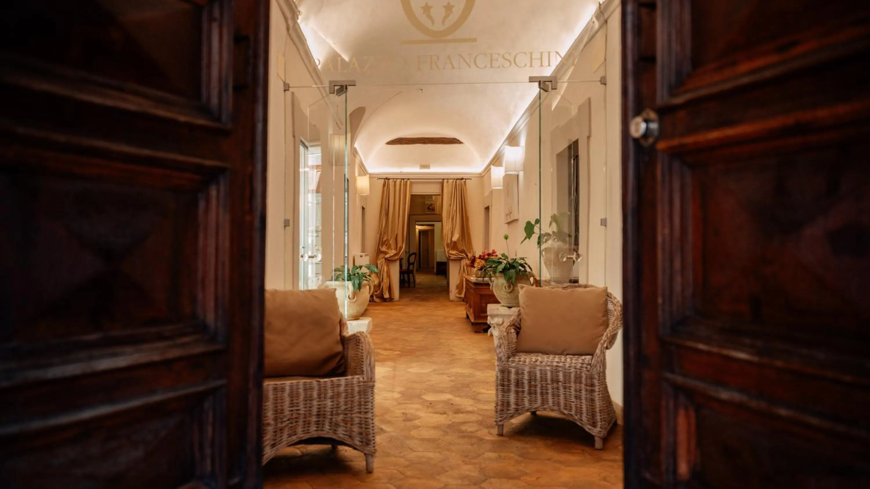 Lobby or reception in Palazzo Franceschini