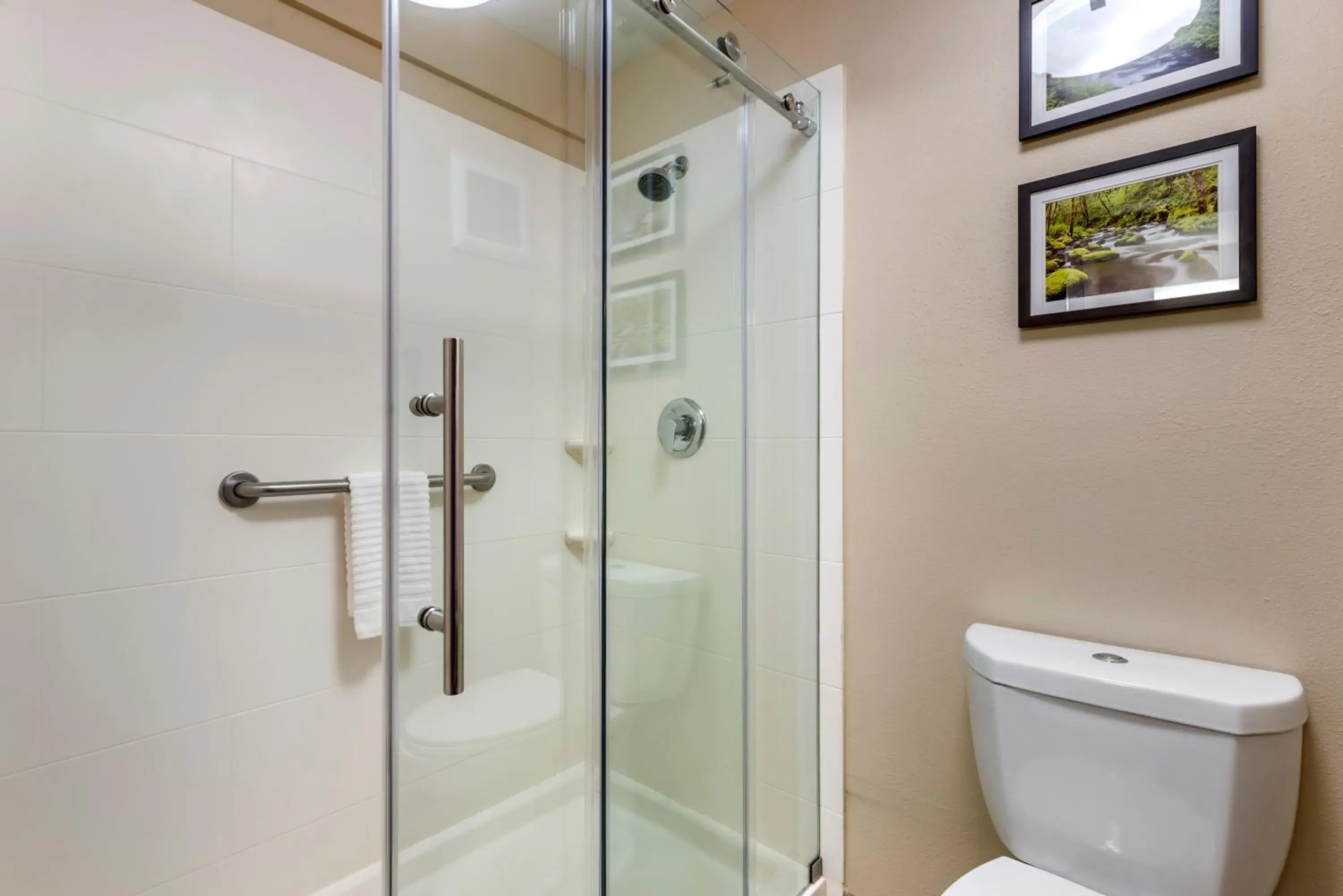 Shower, Bathroom in Comfort Inn Portland near I-84 and I-205