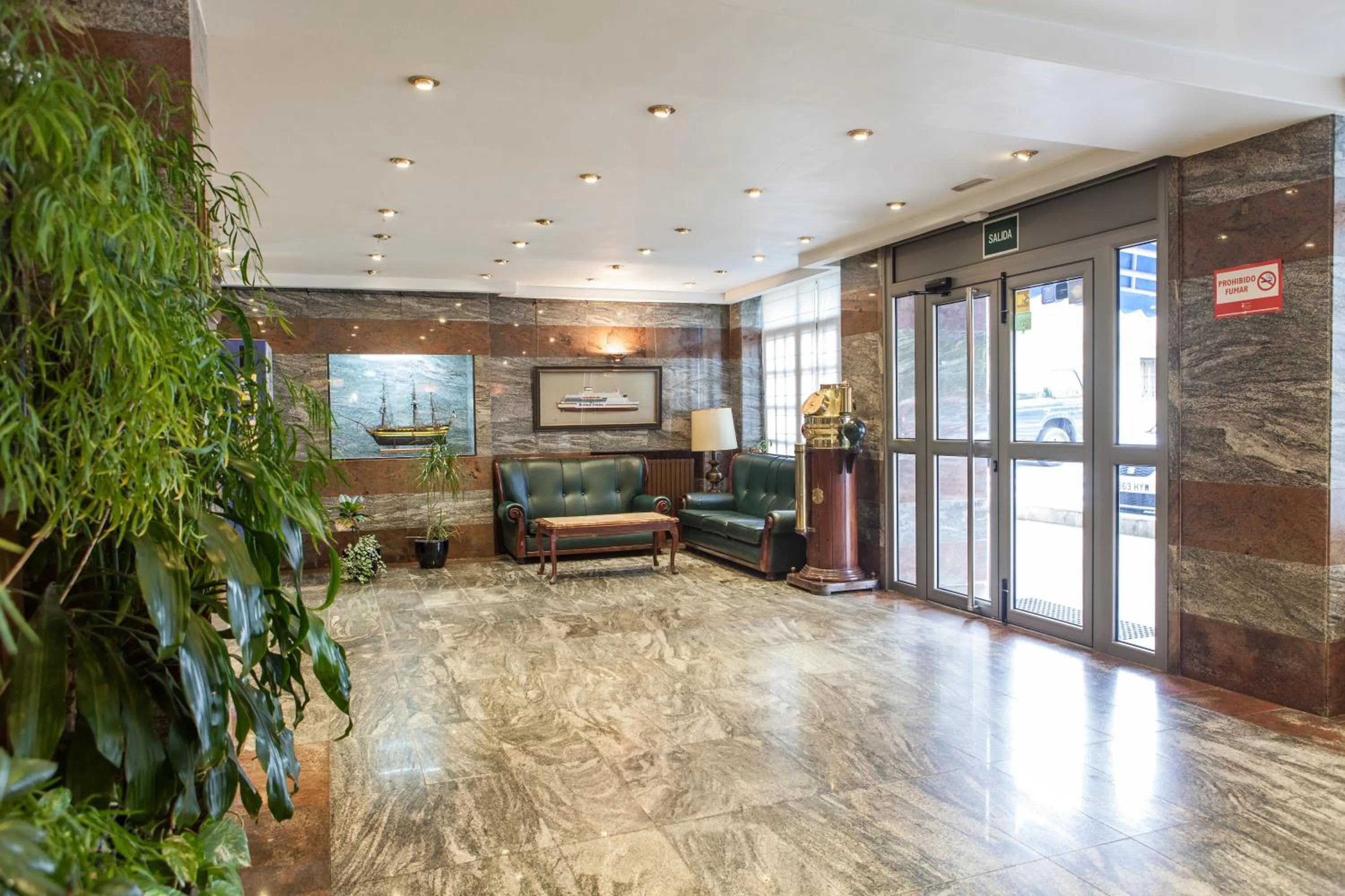Lobby or reception in Hotel Las Anclas