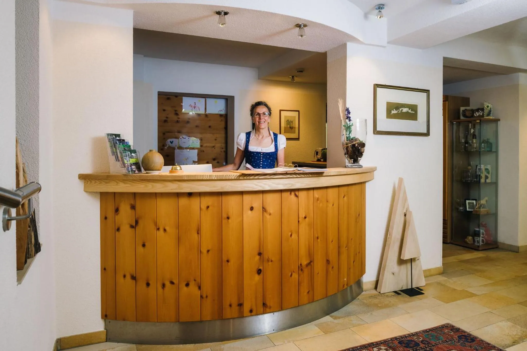 Lobby or reception in Familien und Naturhotel Darrehof