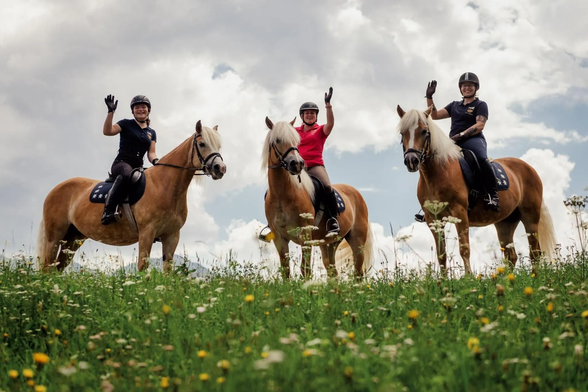 Horse-riding in Familien und Naturhotel Darrehof