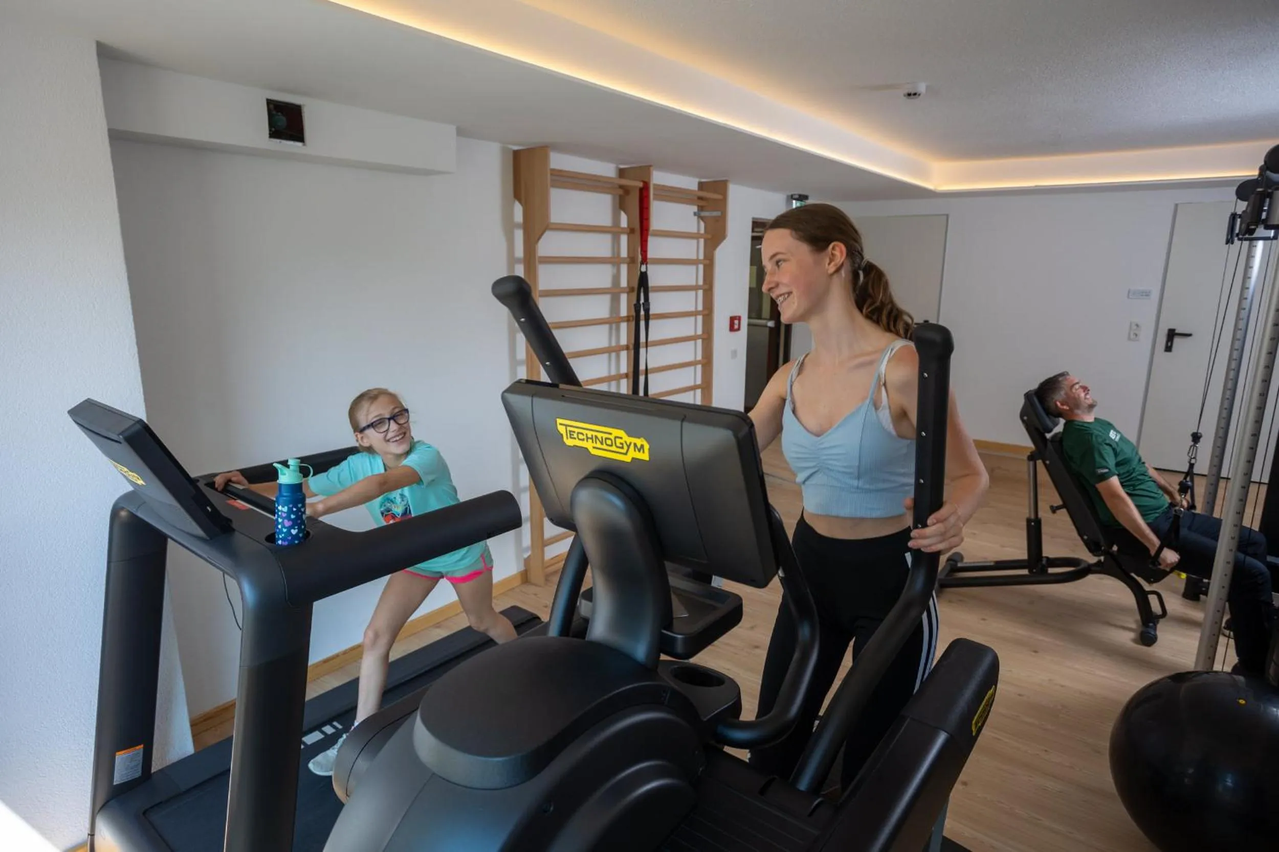 Fitness centre/facilities in Familien und Naturhotel Darrehof