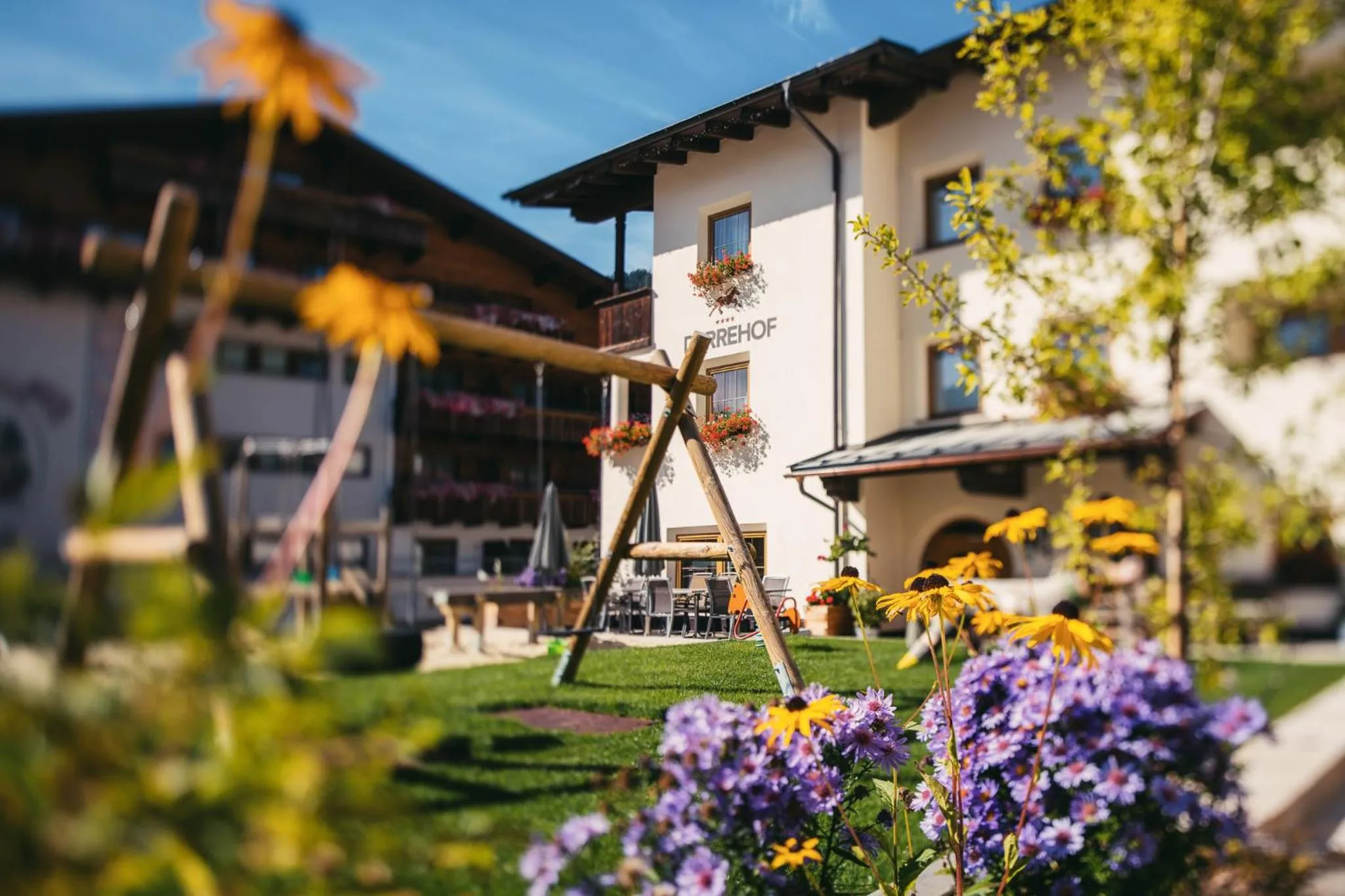 Property building in Familien und Naturhotel Darrehof