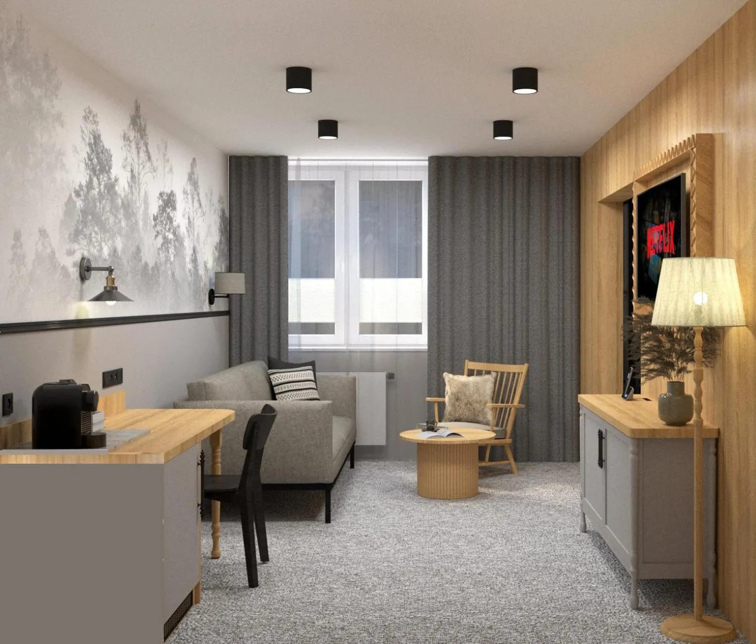 Deluxe Studio with passage to Zakopane baths in Kompleks Antałówka Termy & Med