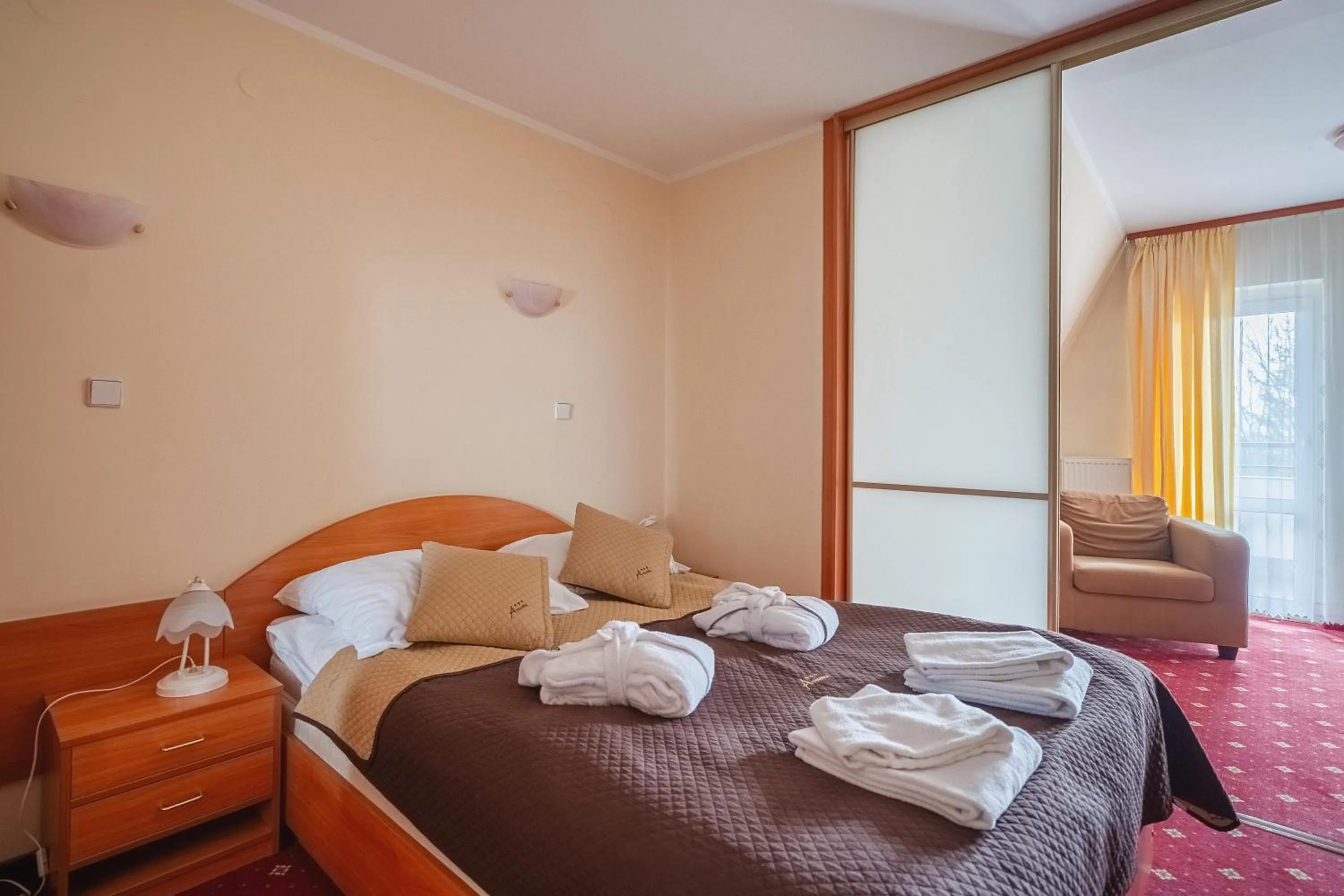 Bed in Kompleks Antałówka Termy & Med