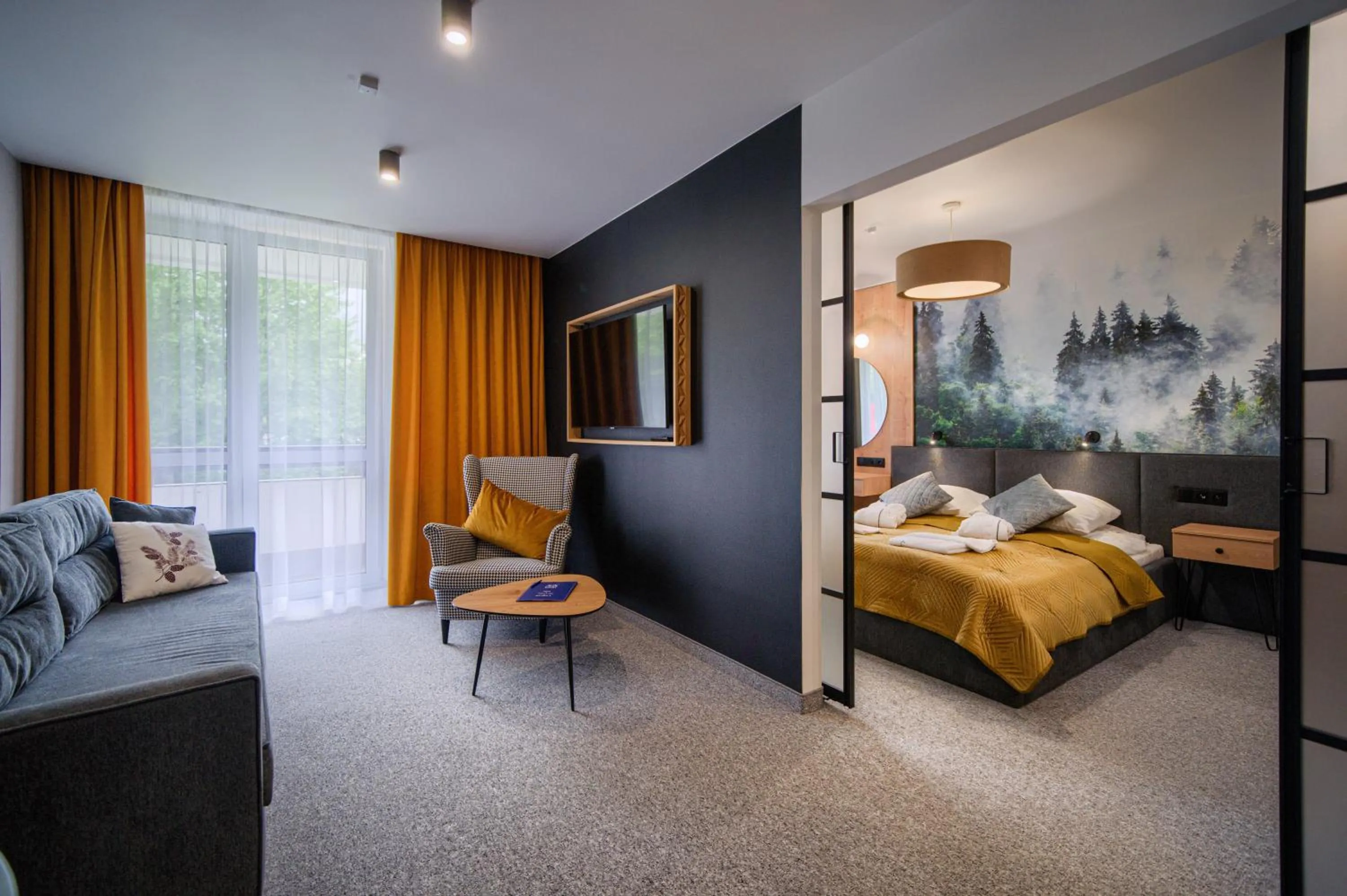 Bed in Kompleks Antałówka Termy & Med