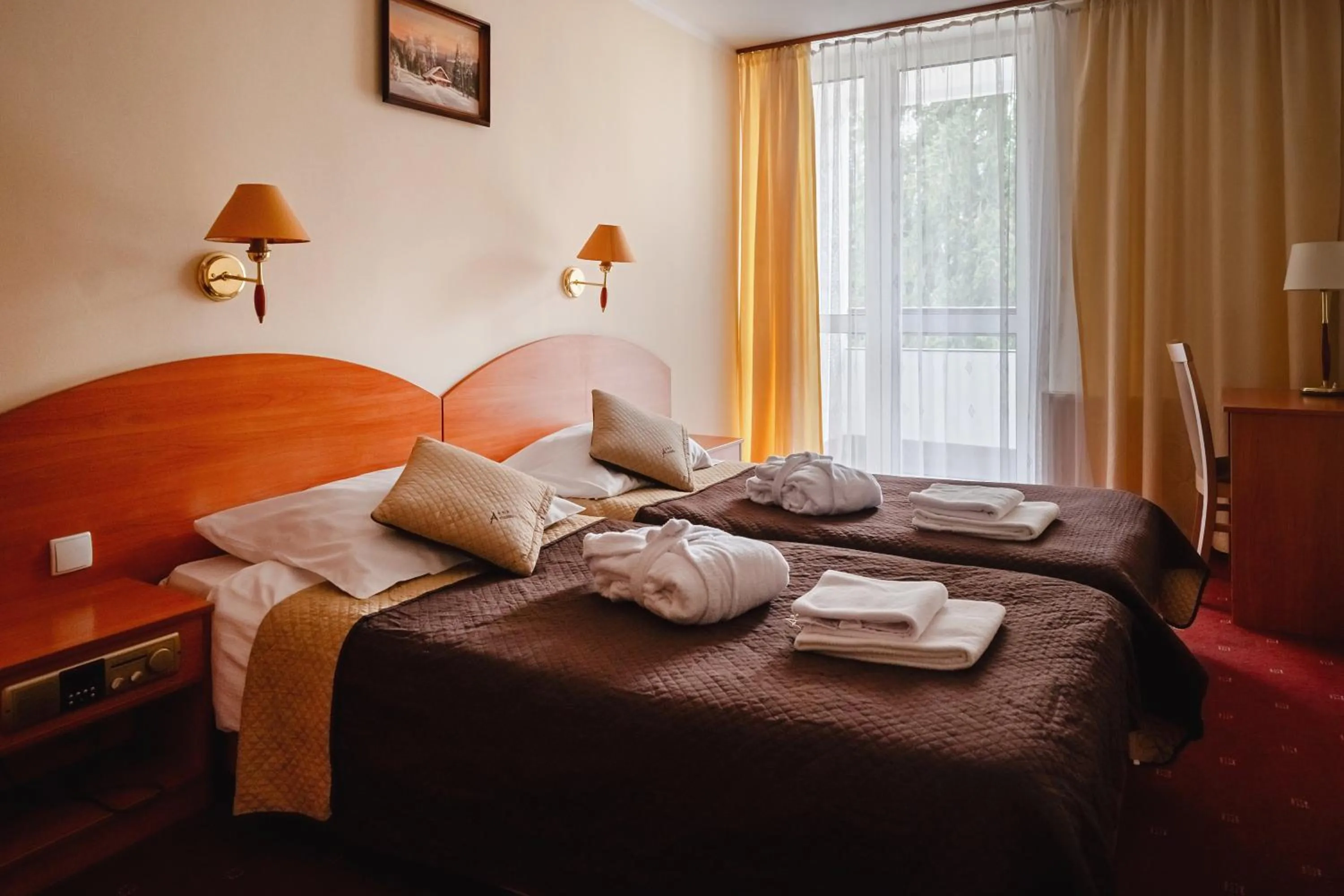 Bed in Kompleks Antałówka Termy & Med