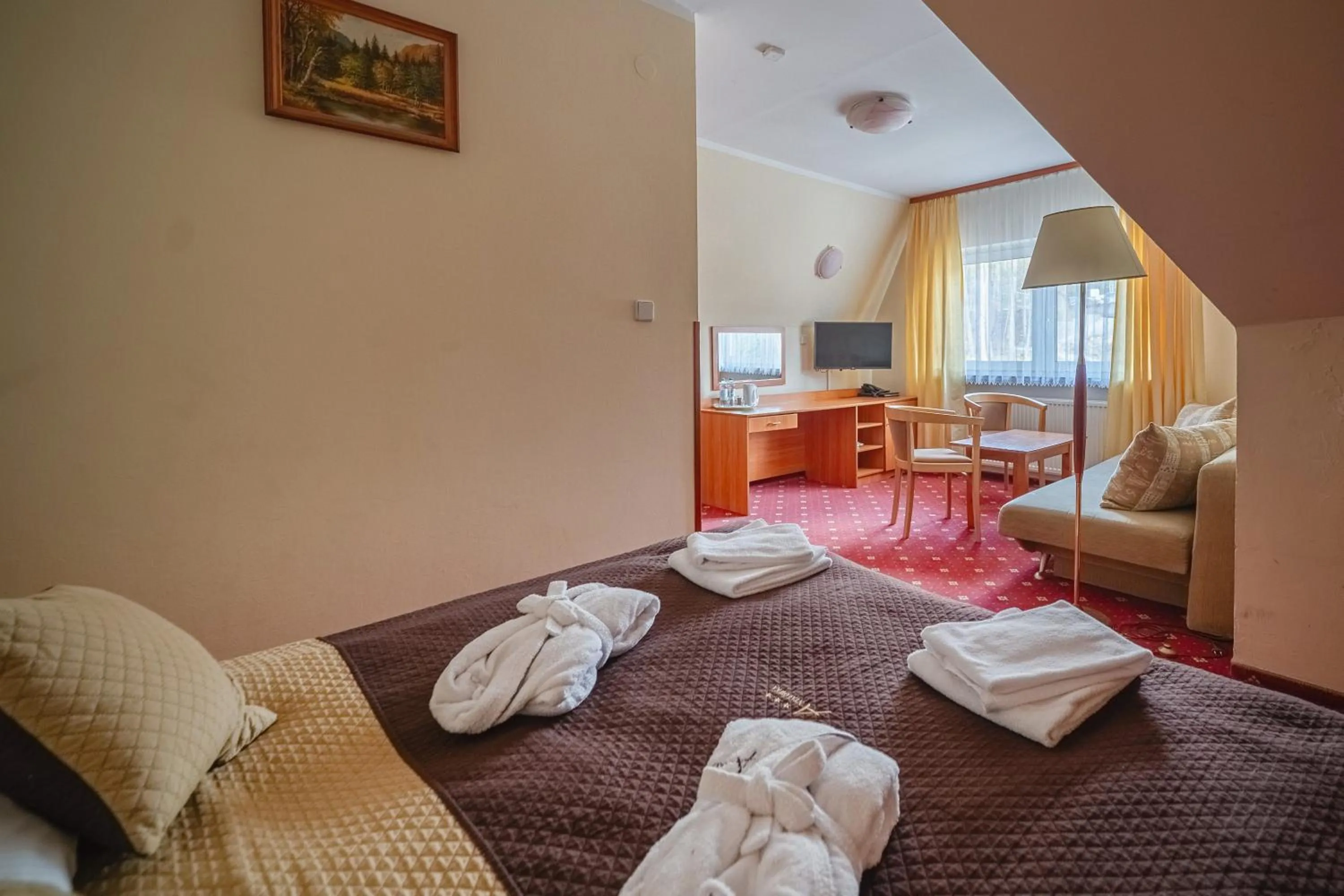 Bed in Kompleks Antałówka Termy & Med