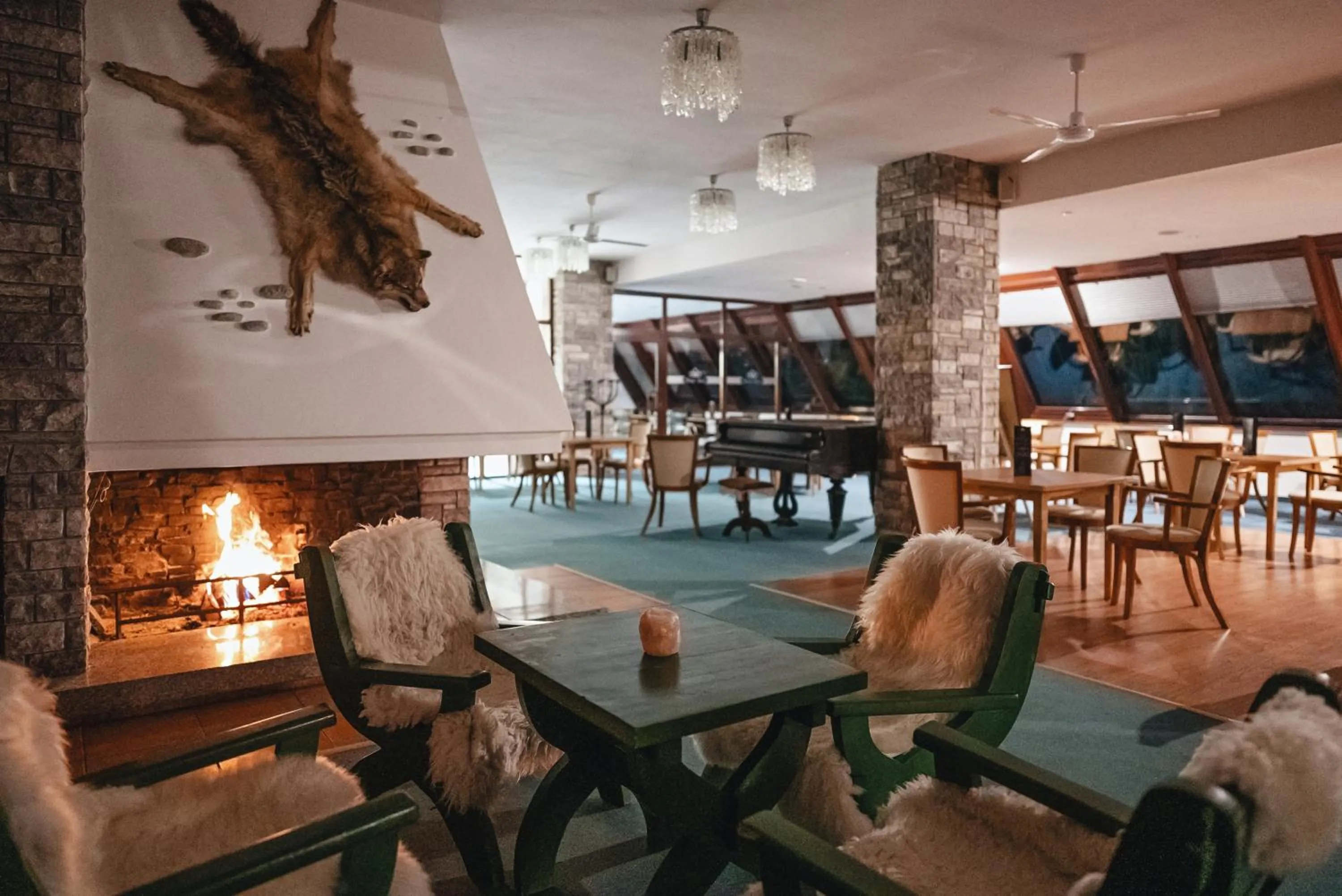Lounge or bar in Zespół Tatry - Hotel Tatry i Budynek Turystyczny