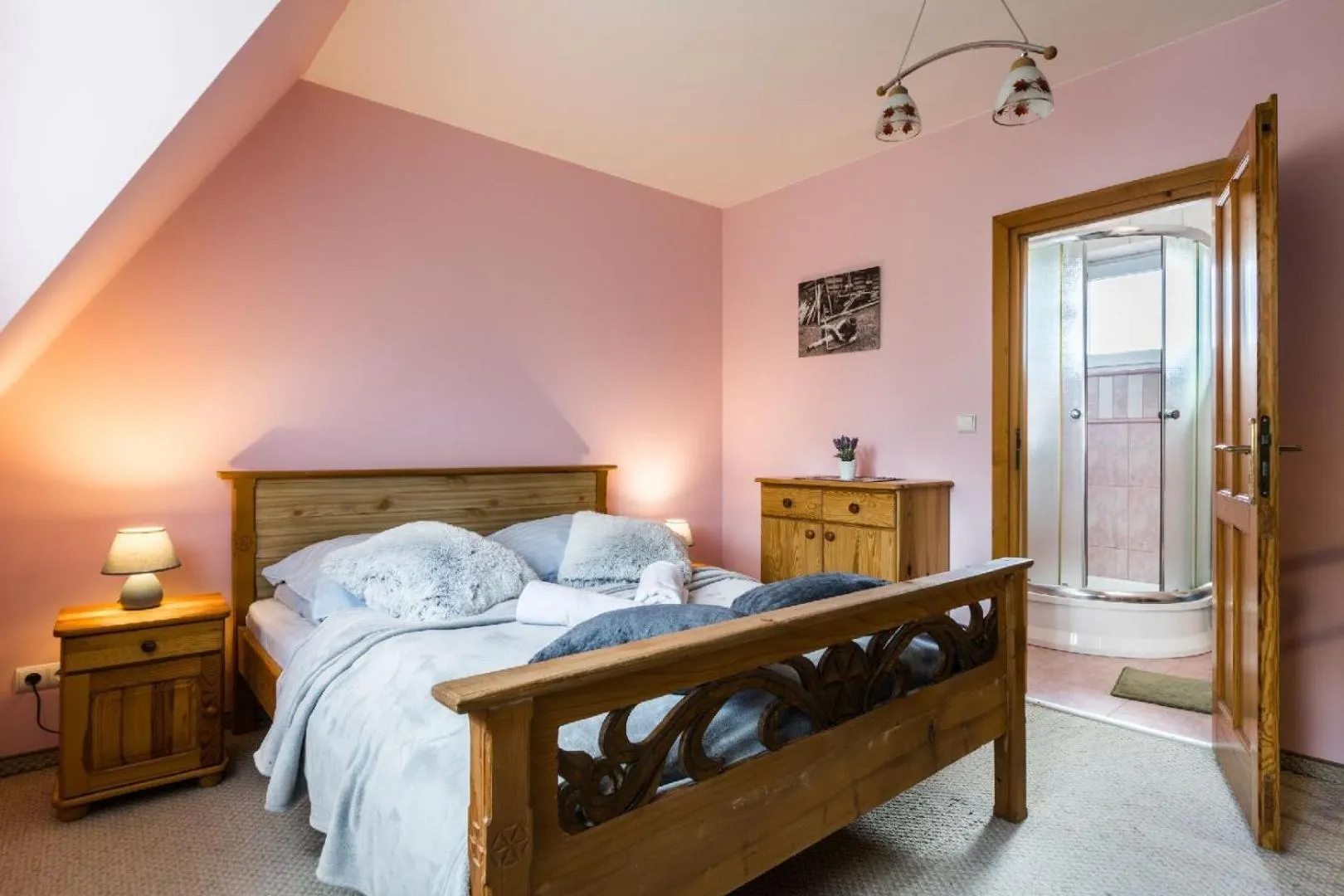 Bed in Willa Cetynka