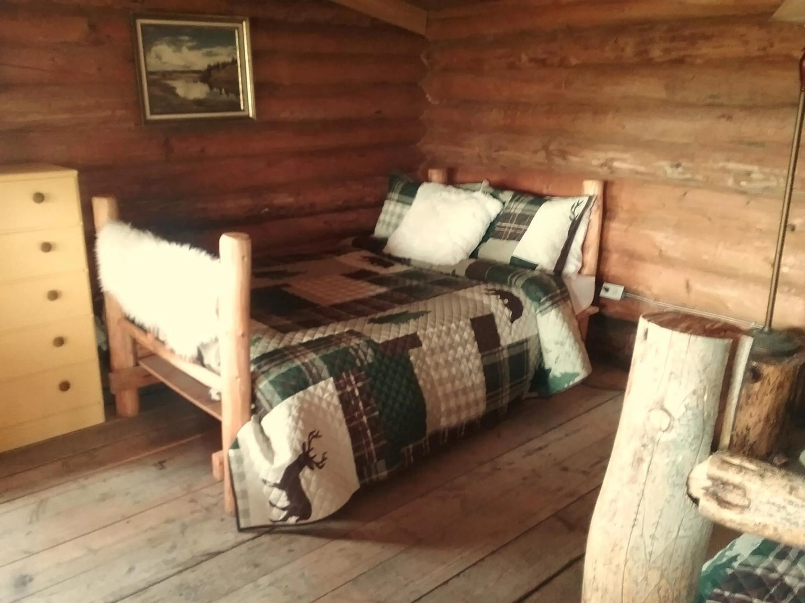 Bed in Eagle Bear Lodge