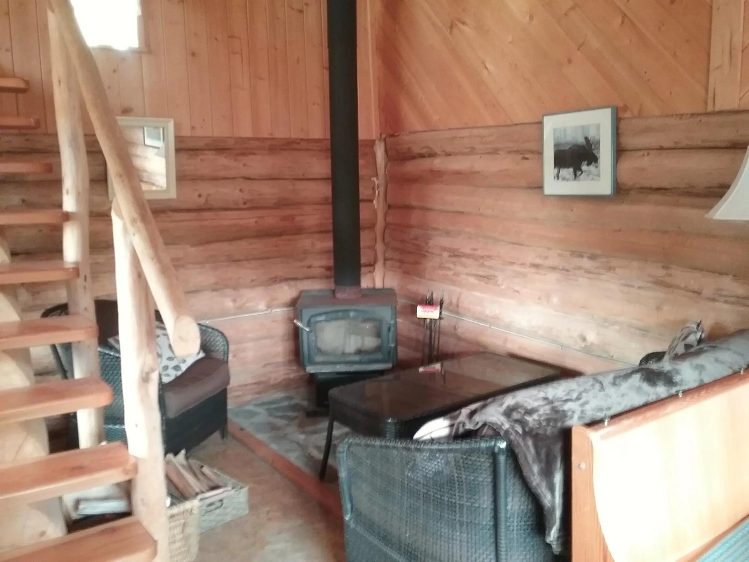 Living room in Eagle Bear Lodge