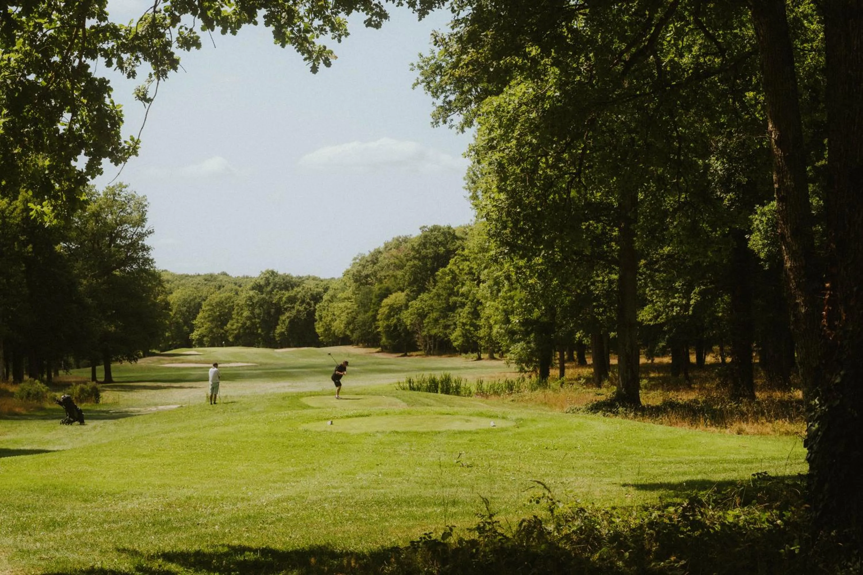 Golfcourse in Domaine Du Roncemay - Hôtel, Restaurants, Spa & Golf