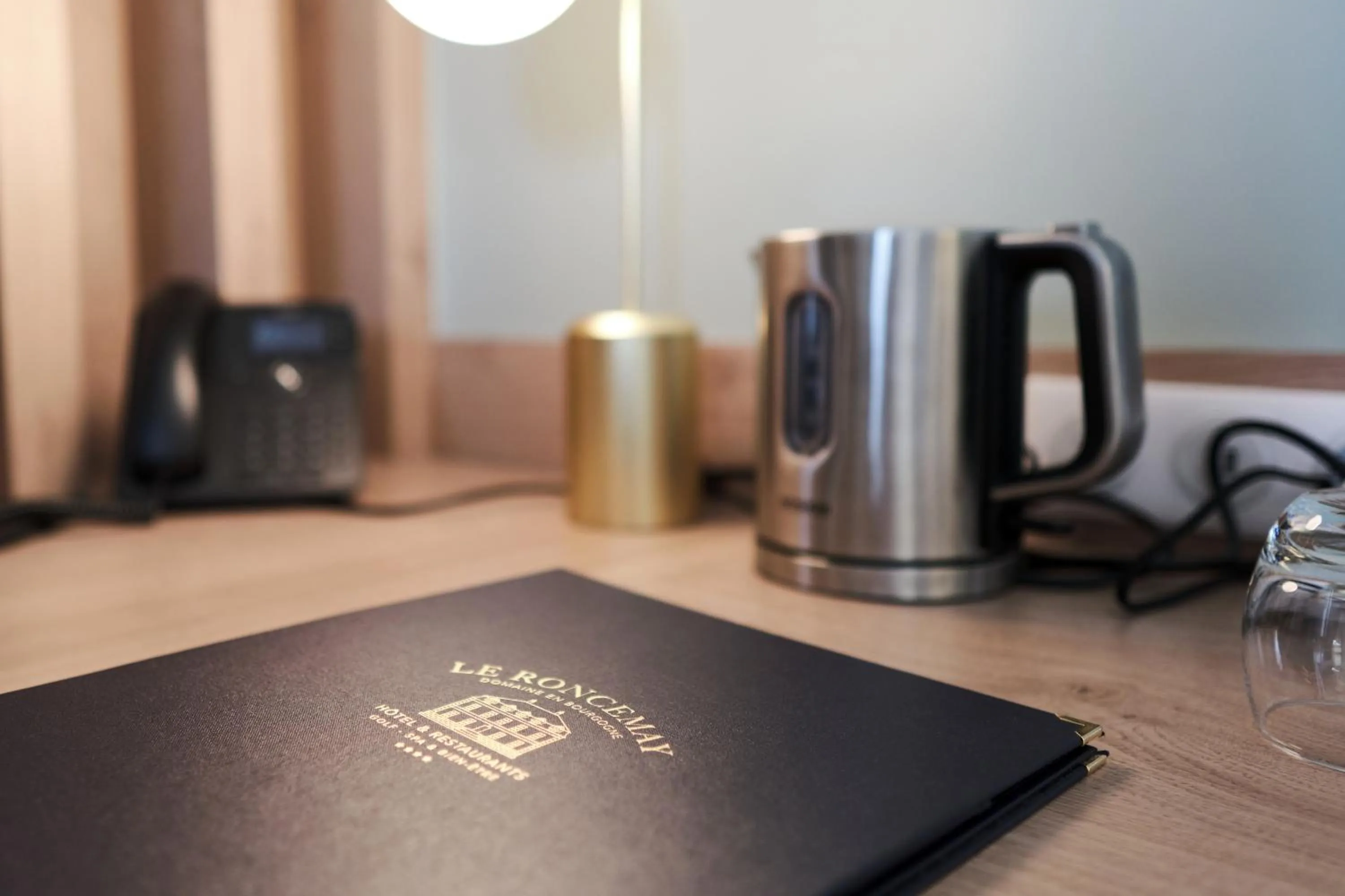 Coffee/tea facilities in Domaine Du Roncemay - Hôtel, Restaurants, Spa & Golf