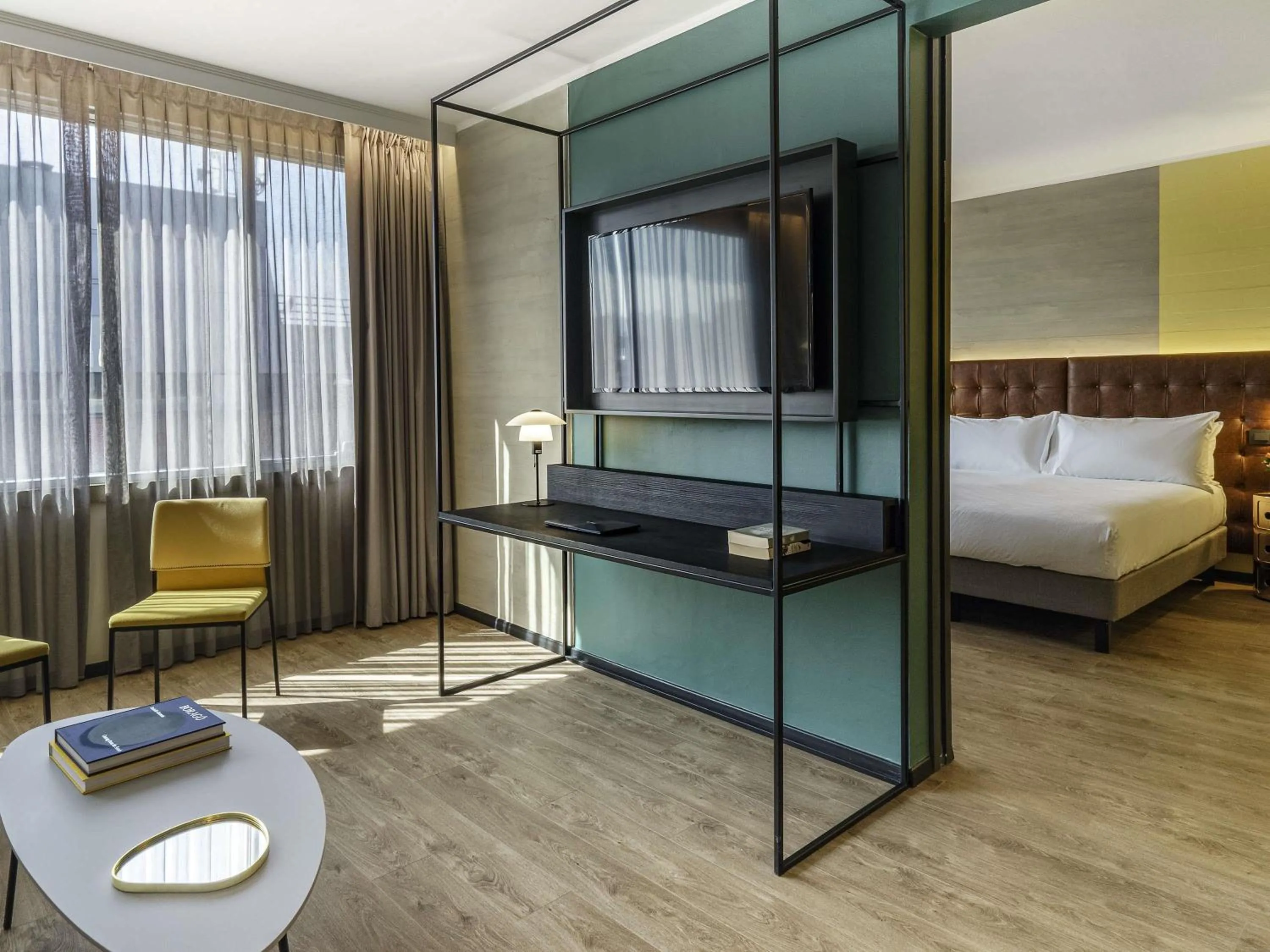 Bedroom, Bed in Pullman Santiago El Bosque