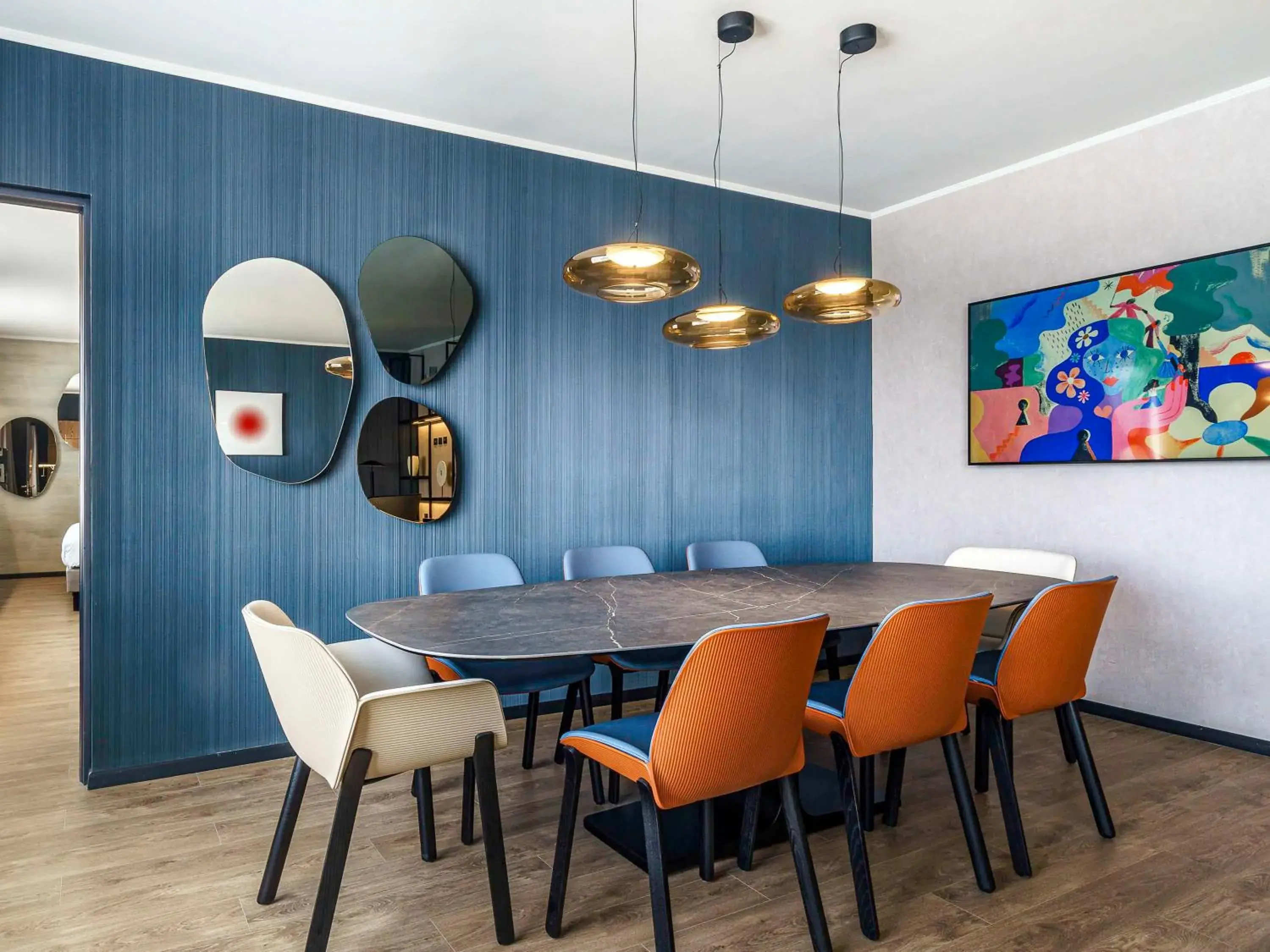 Photo of the whole room in Pullman Santiago El Bosque Photo of the whole room in Pullman Santiago El Bosque