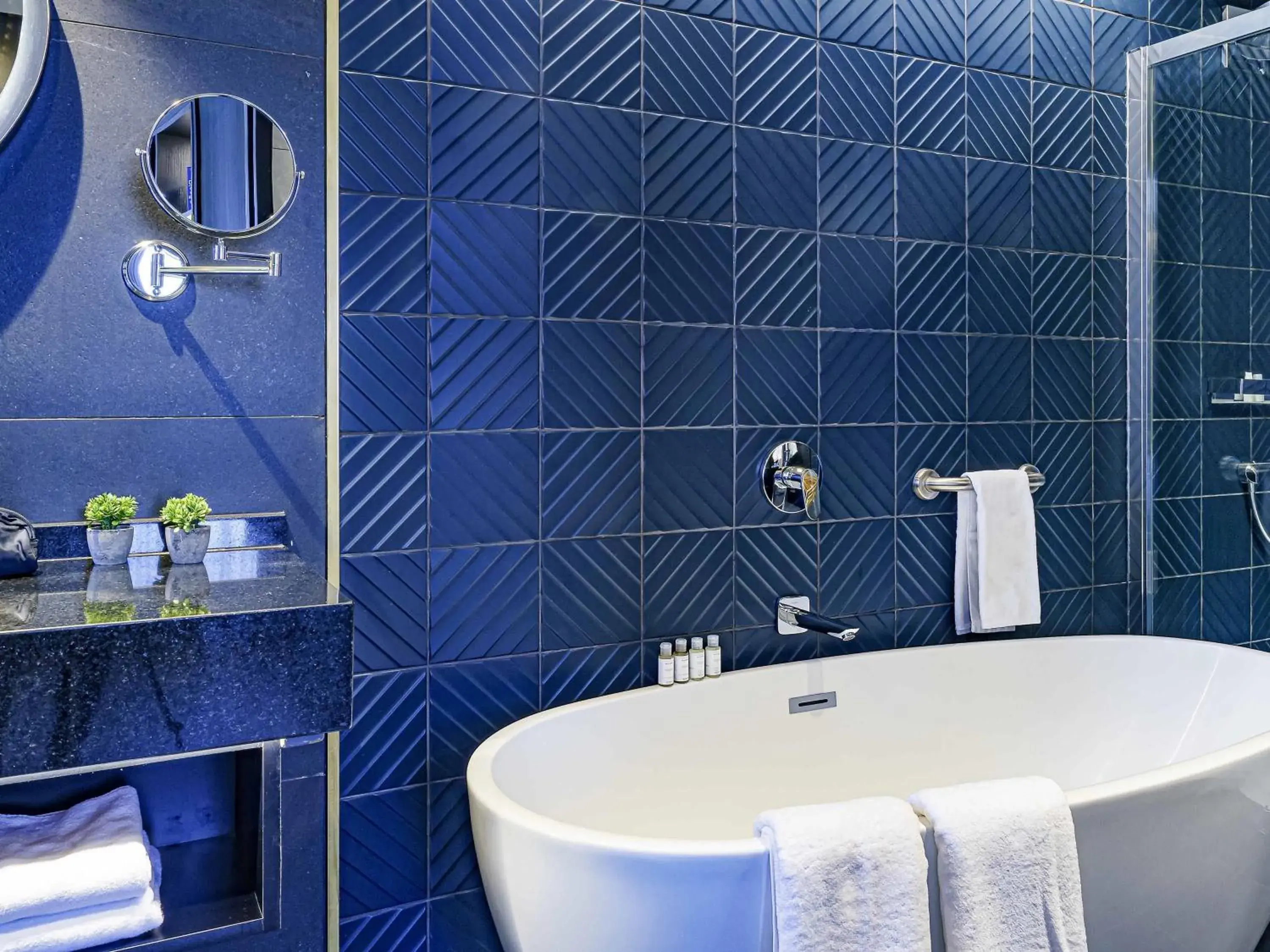 Bedroom in Pullman Santiago El Bosque Bedroom in Pullman Santiago El Bosque